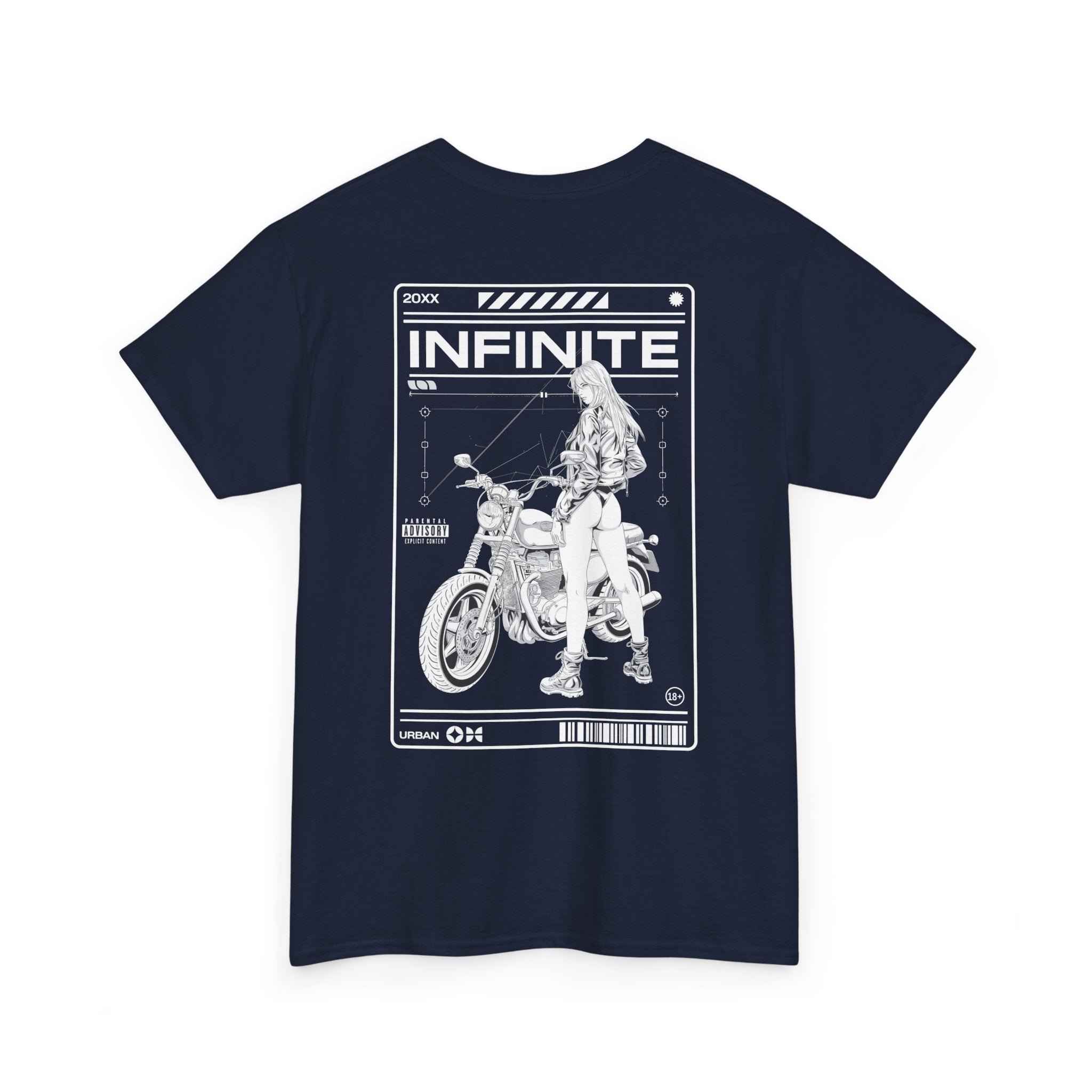 Unisex Heavy Cotton Tee - Infinite Rider Graphic Tee
