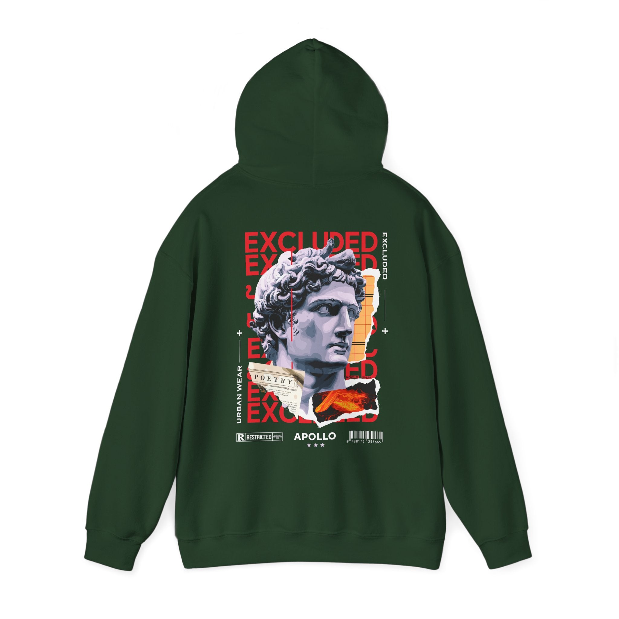 Artistic Apollo Hoodie  Excluded Design for Creative Souls