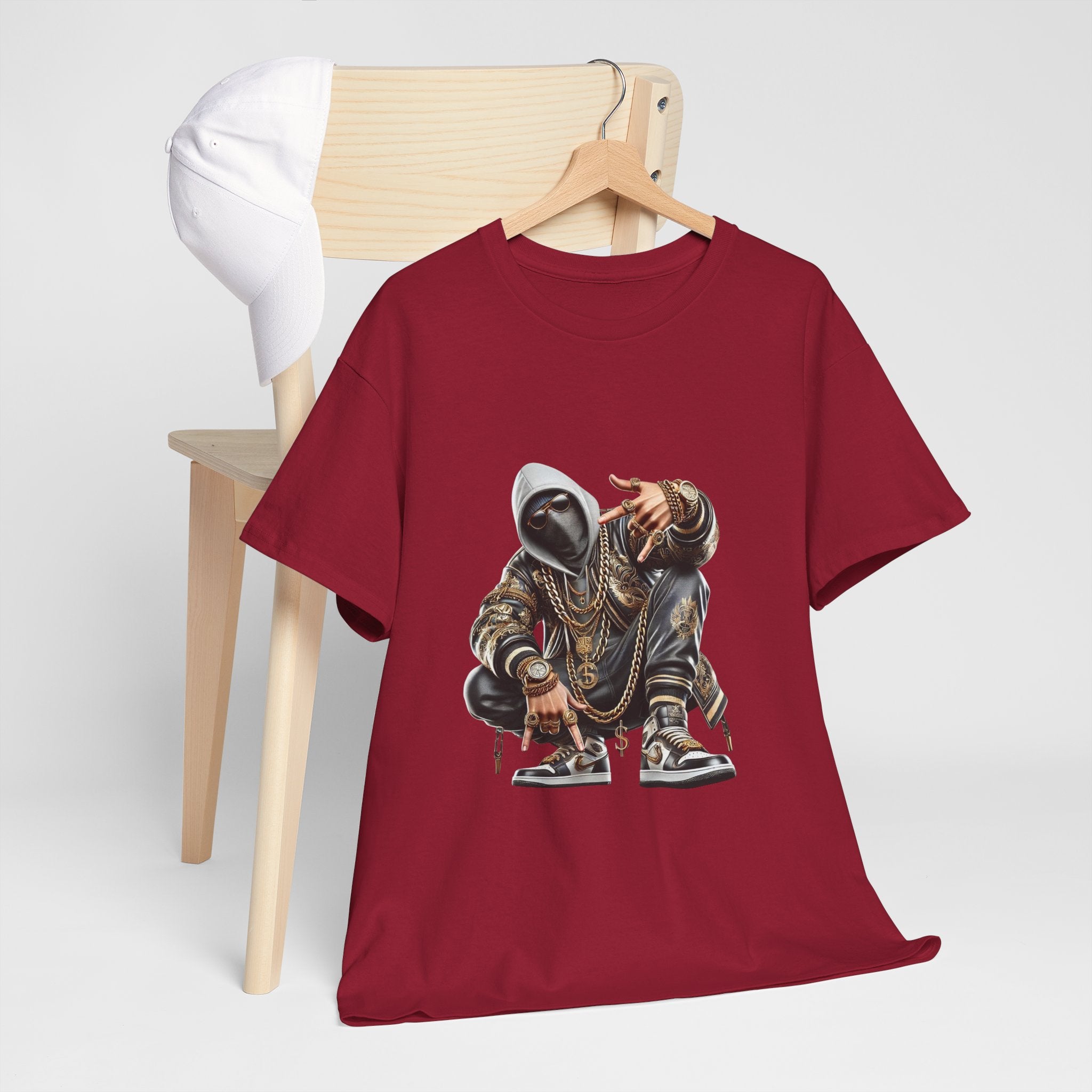 Urban Streetwear Tee with Graffiti Design