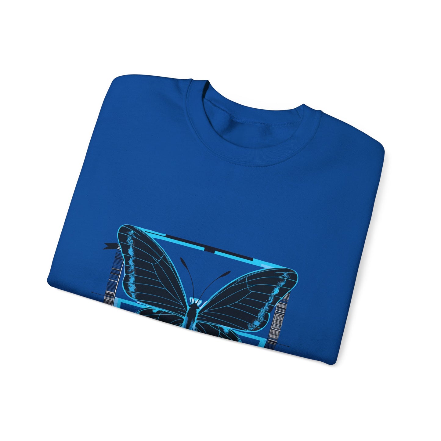 Stylish Butterfly Graphic Unisex Sweatshirt - Dream in Color