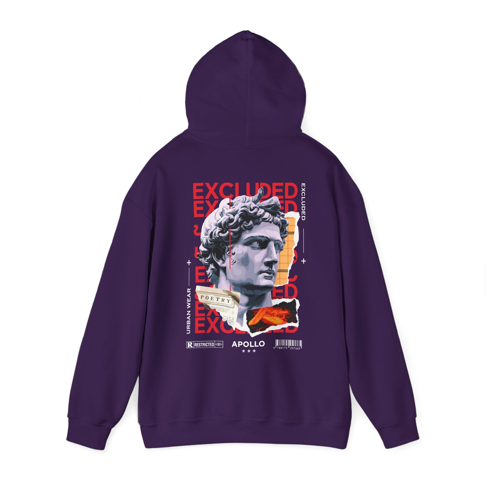 Artistic Apollo Hoodie  Excluded Design for Creative Souls
