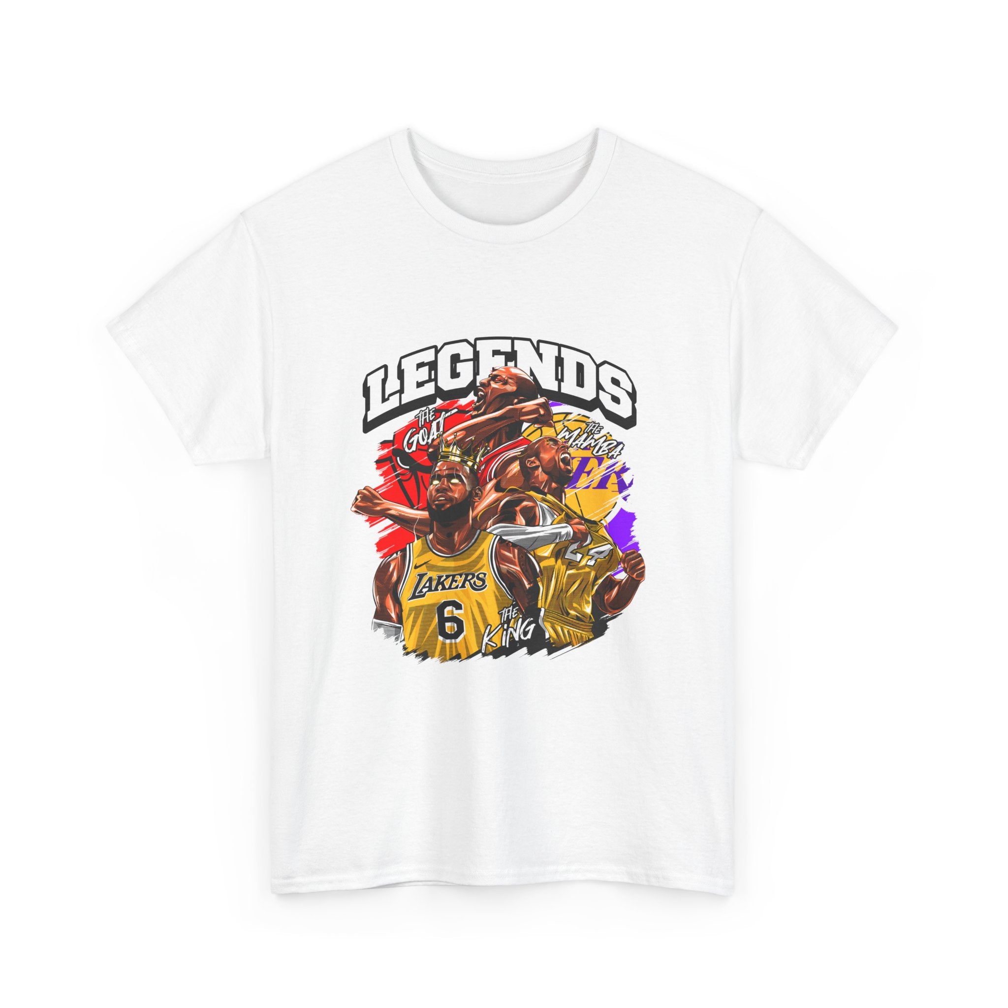 Trio Legends Unisex Heavy Cotton Tee