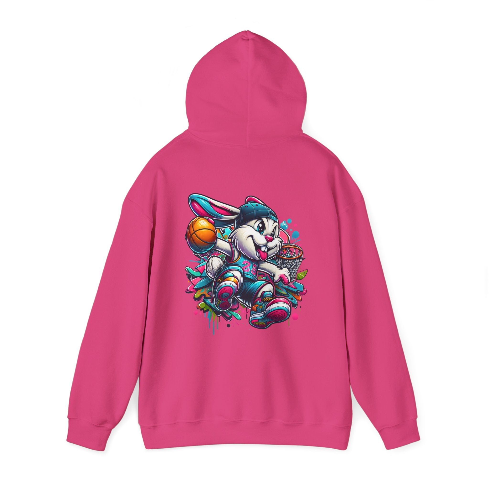 Basketball Bunny Boy Unisex Hoodie