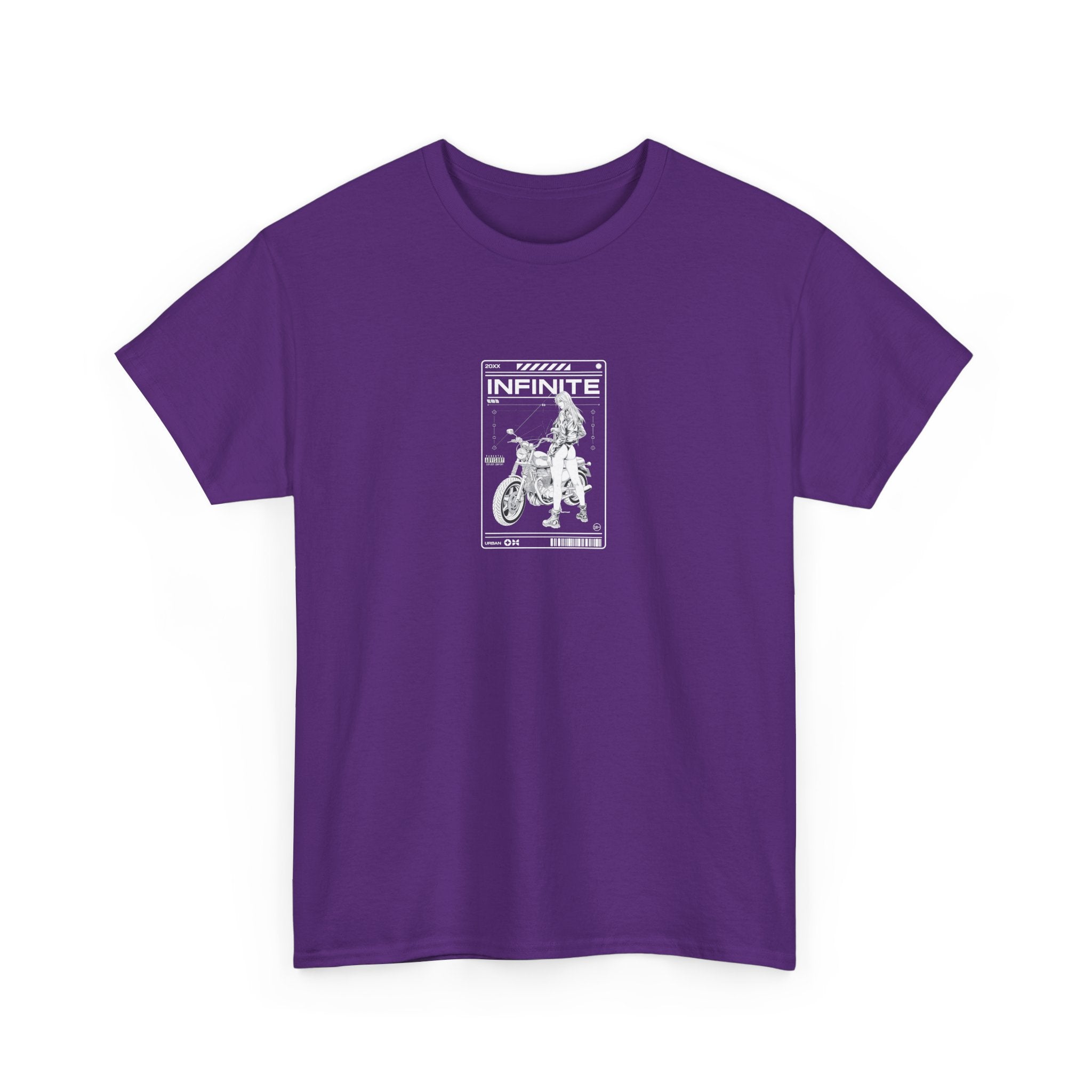 Unisex Heavy Cotton Tee - Infinite Rider Graphic Tee