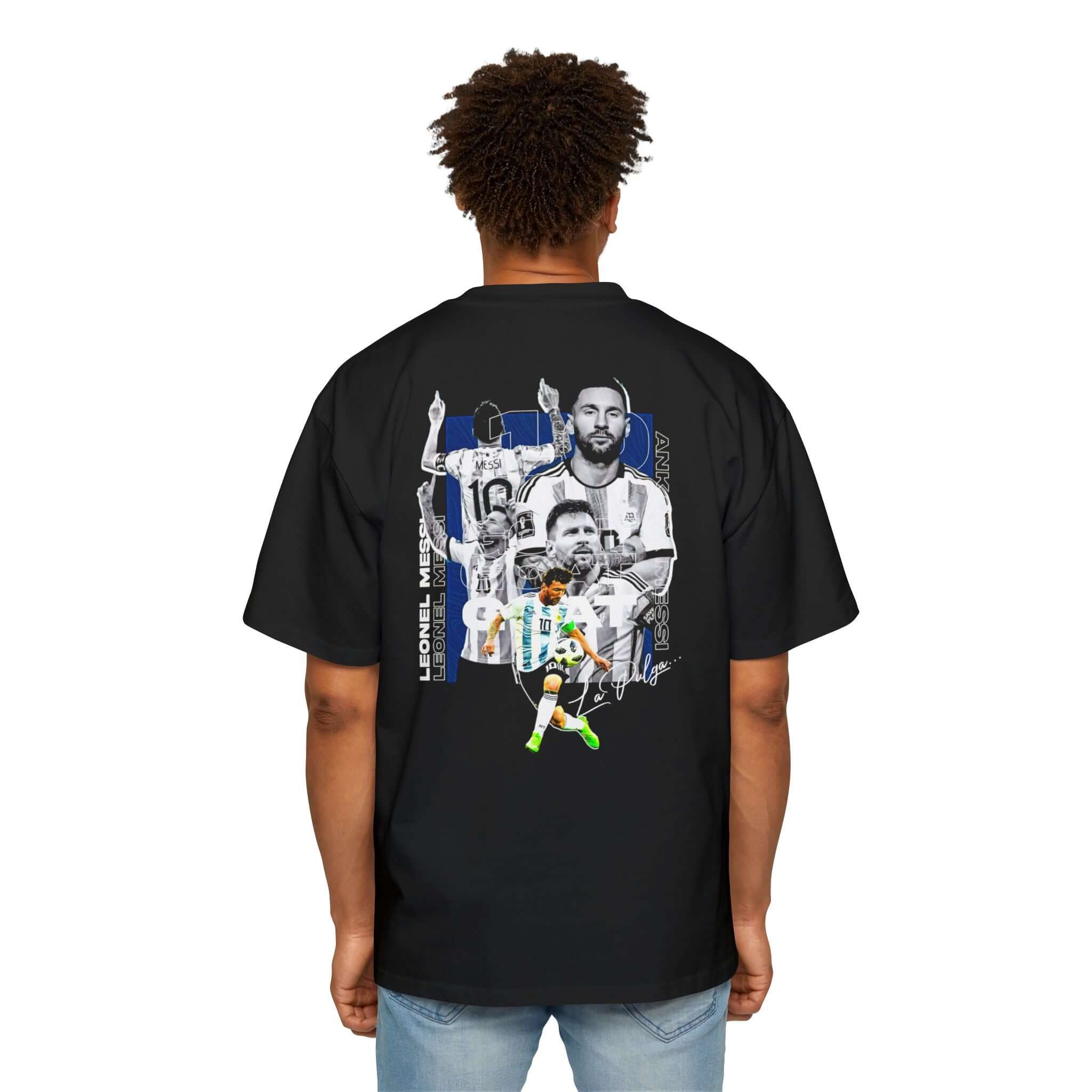 Men's Soccer Graphic Tee, Oversized Sports T-Shirt, Cool Casual Wear, Gift for Football Fans, Perfect for Game Days