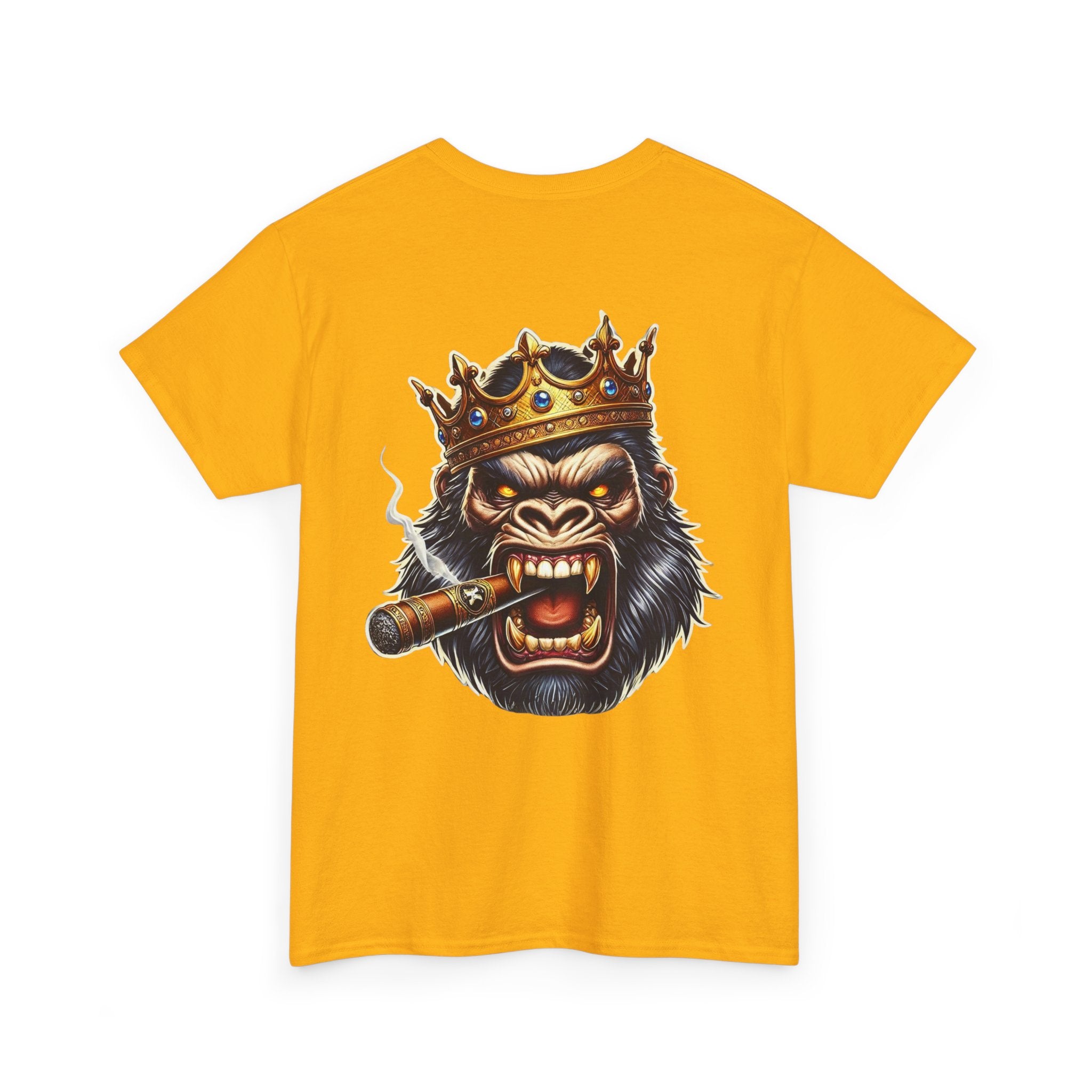 Angry Gorilla King Unisex Heavy Cotton Tee