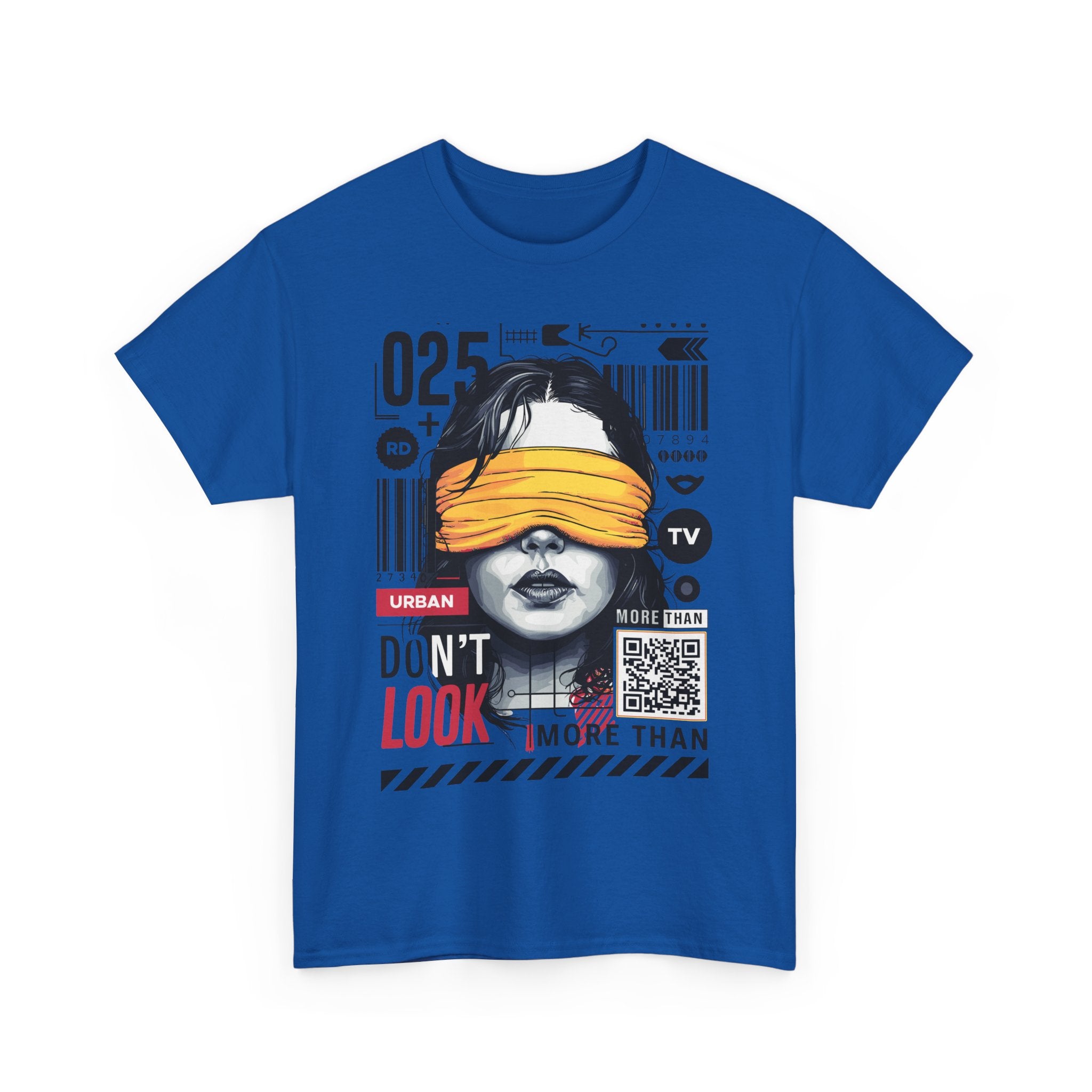 Urban Graphic T-Shirt - "Don't Look" Design