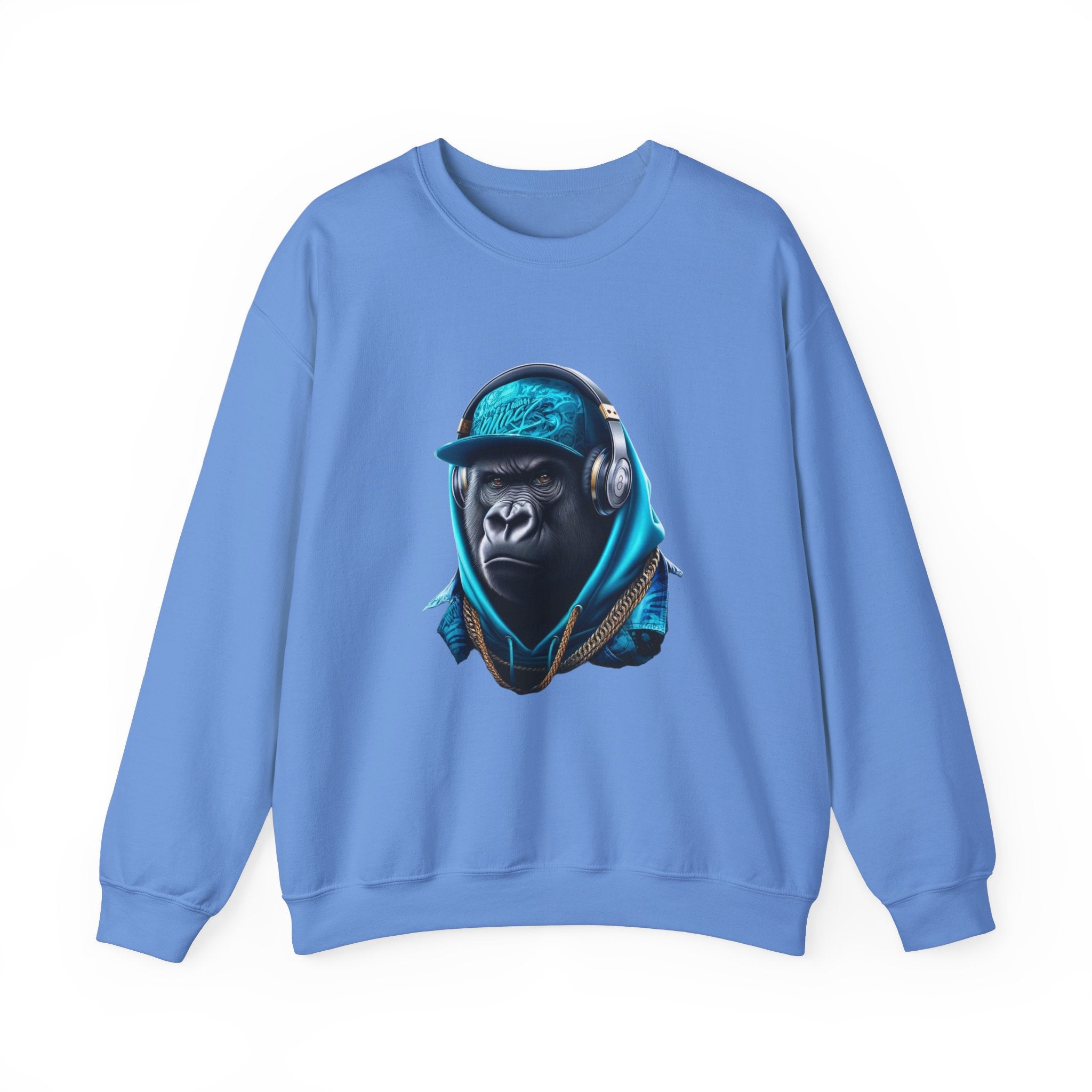 Urban Vibe Gorilla Crewneck Sweatshirt - Streetwear Style for Trendsetters