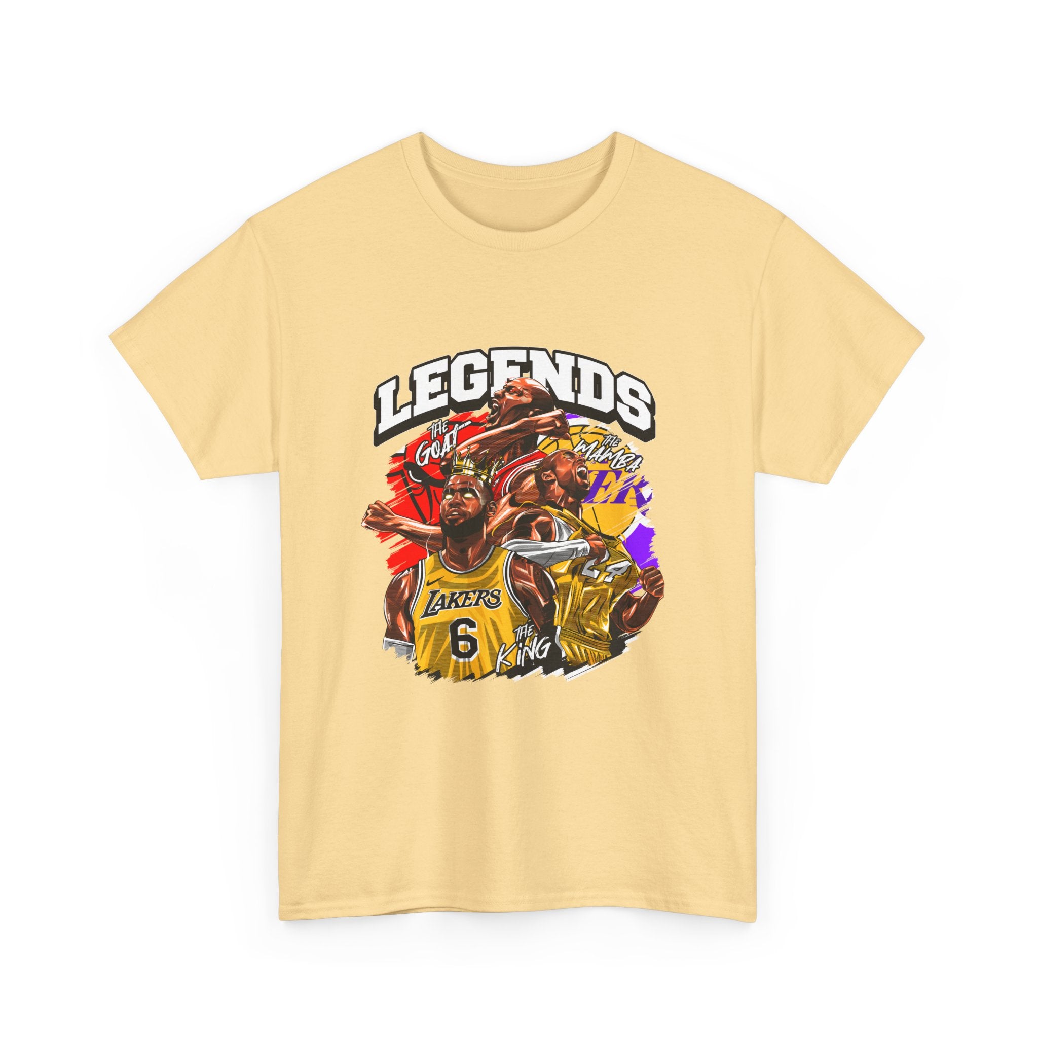 Trio Legends Unisex Heavy Cotton Tee