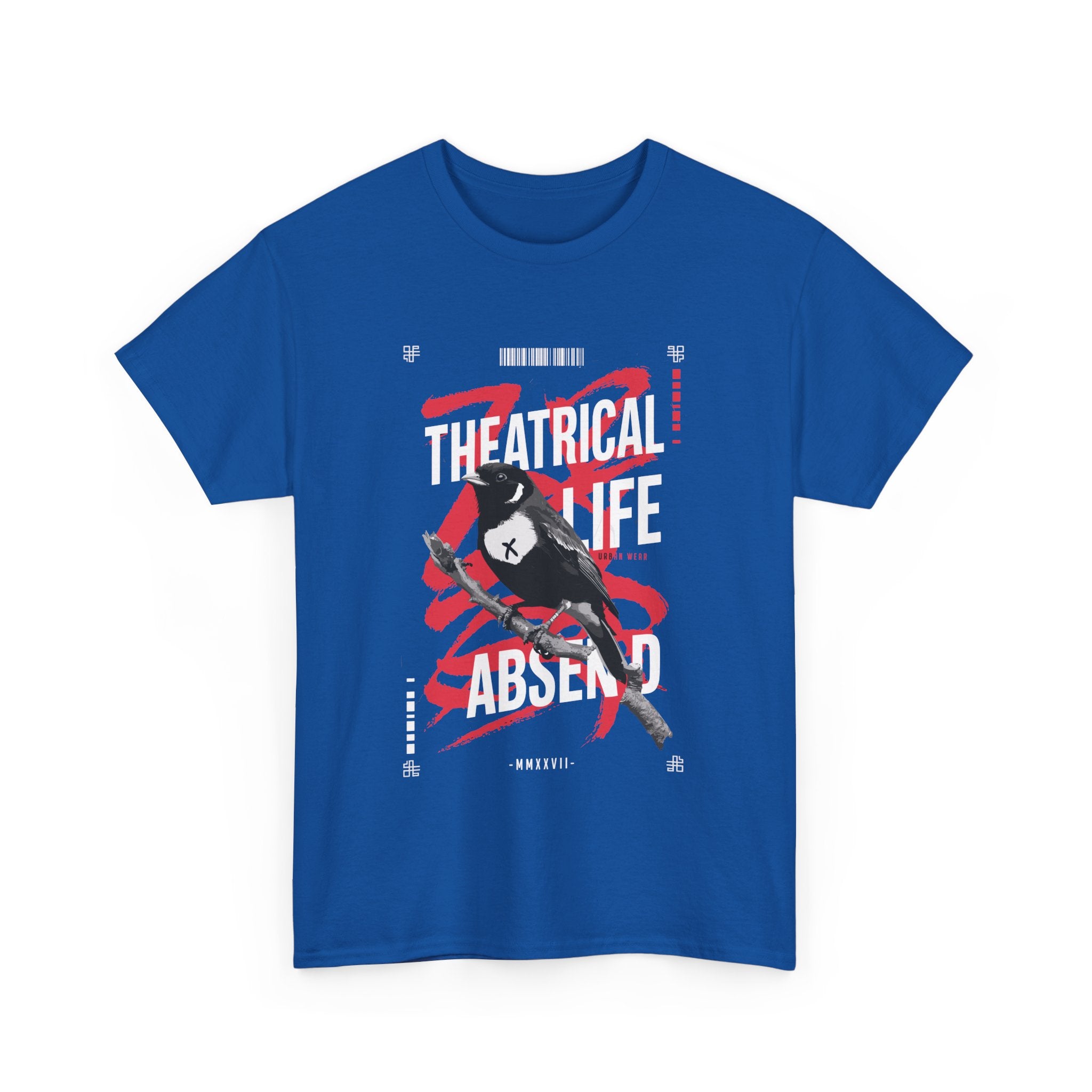 Theatrical Life Unisex Heavy Cotton Tee - Stylish Graphic T-Shirt for Creative Souls