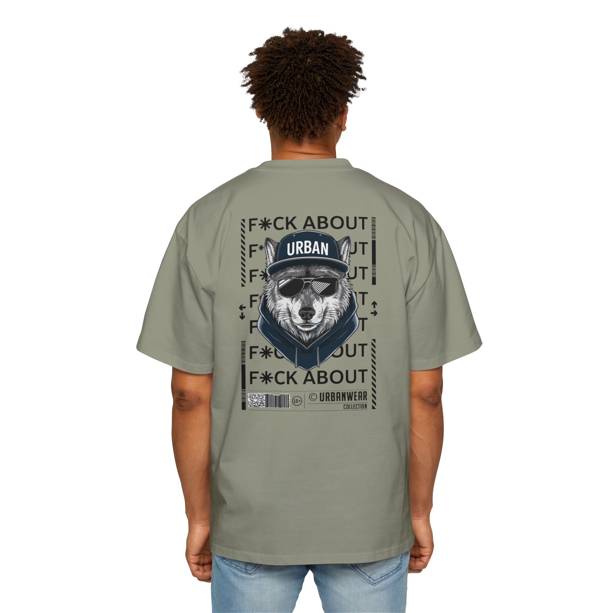 Urban Graphic Oversized Tee - Bold Statement T-Shirt