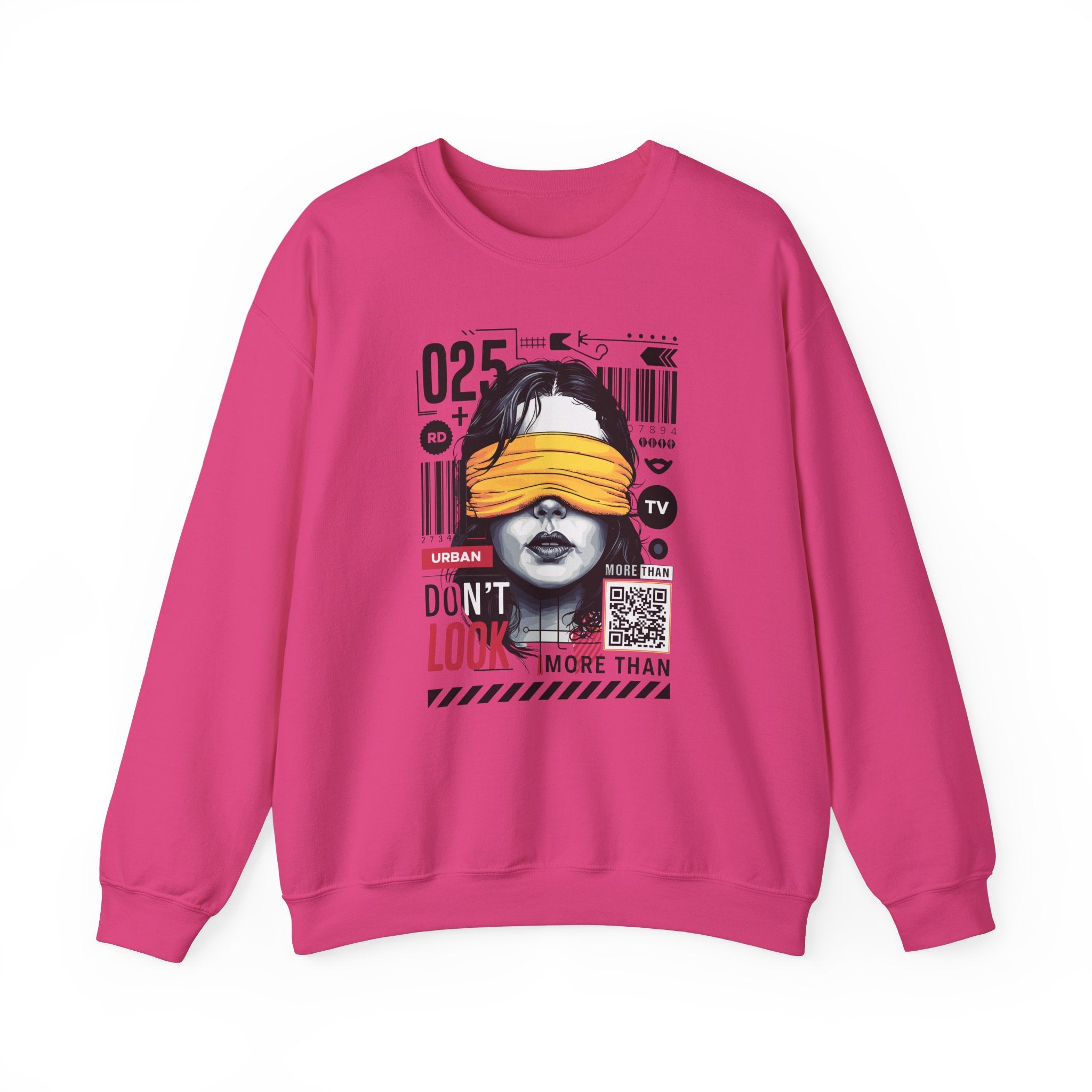Urban Don’t Look Crewneck Sweatshirt - Unisex Heavy Blend™