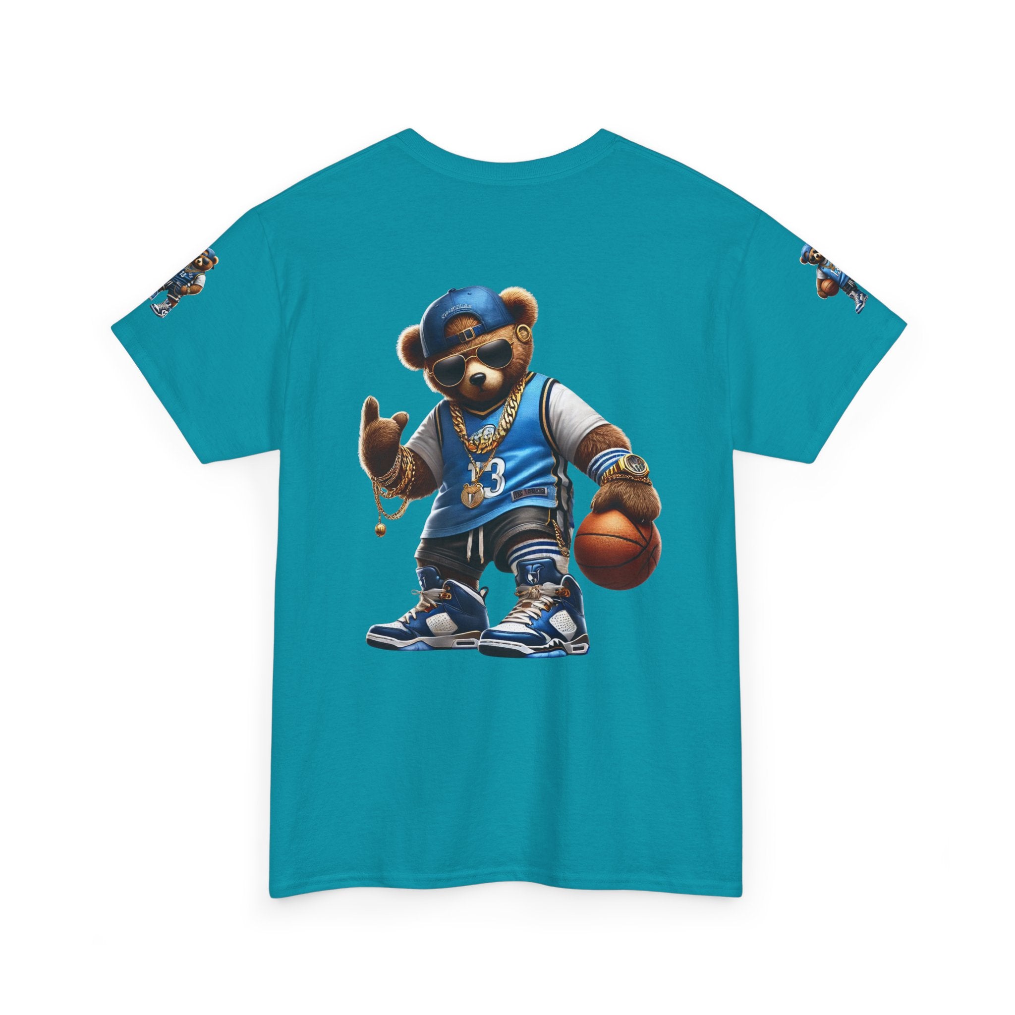 Basketball Teddy Unisex Heavy Cotton Tee