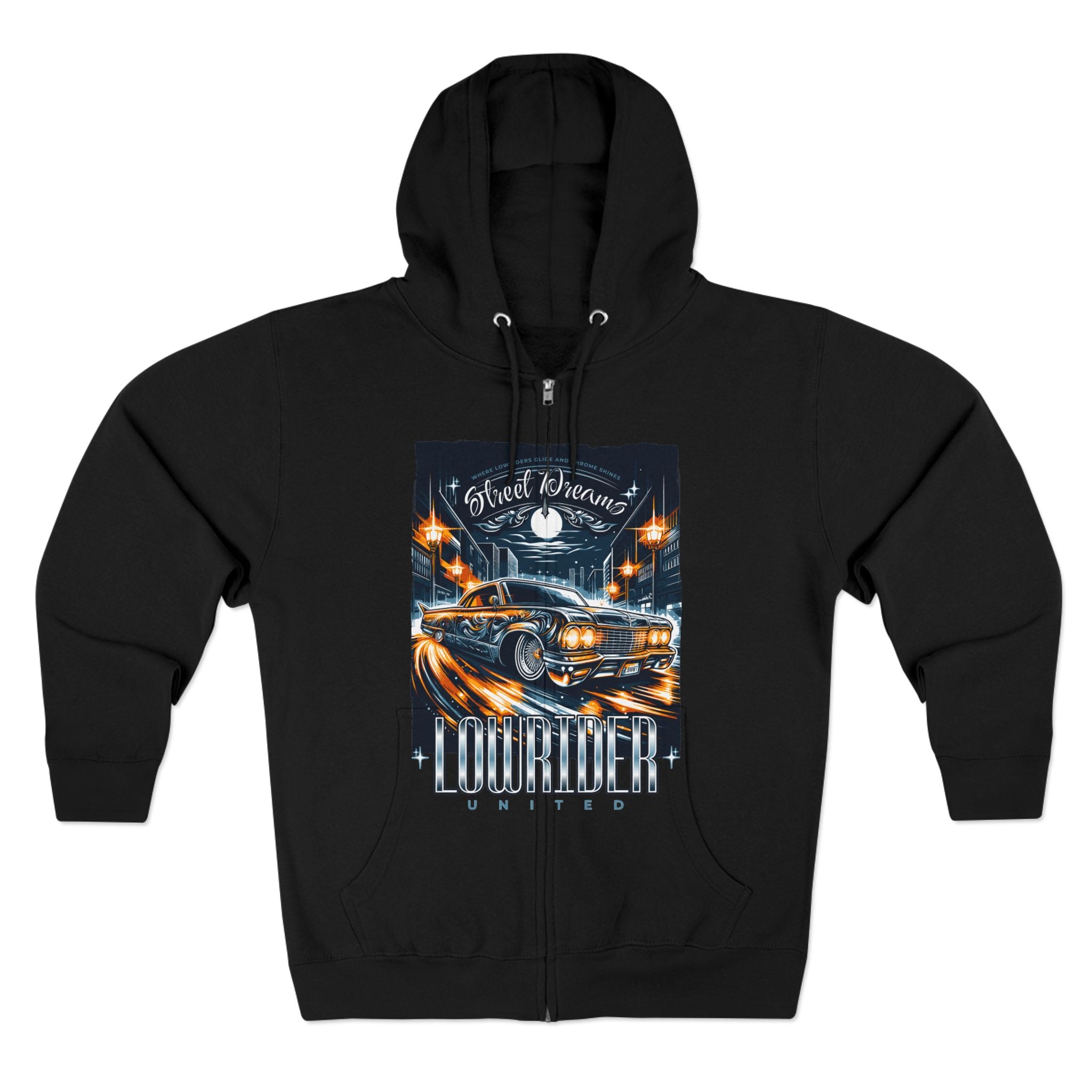 Street Dreams Cool Rider Unisex Zip Hoodie - Street Dreams Graphic