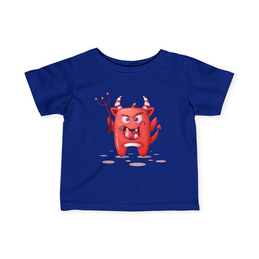 Cute Monster Infant Fine Jersey Tee – Perfect for Playtime & Halloween