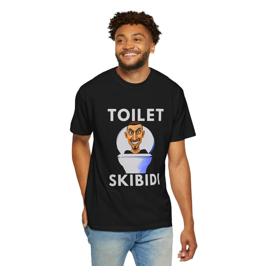 Toilet Skibidi Unisex T-Shirt, Funny Graphic Tee, Humor Apparel, Gift for Friends, Casual Wear, Party T-Shirt