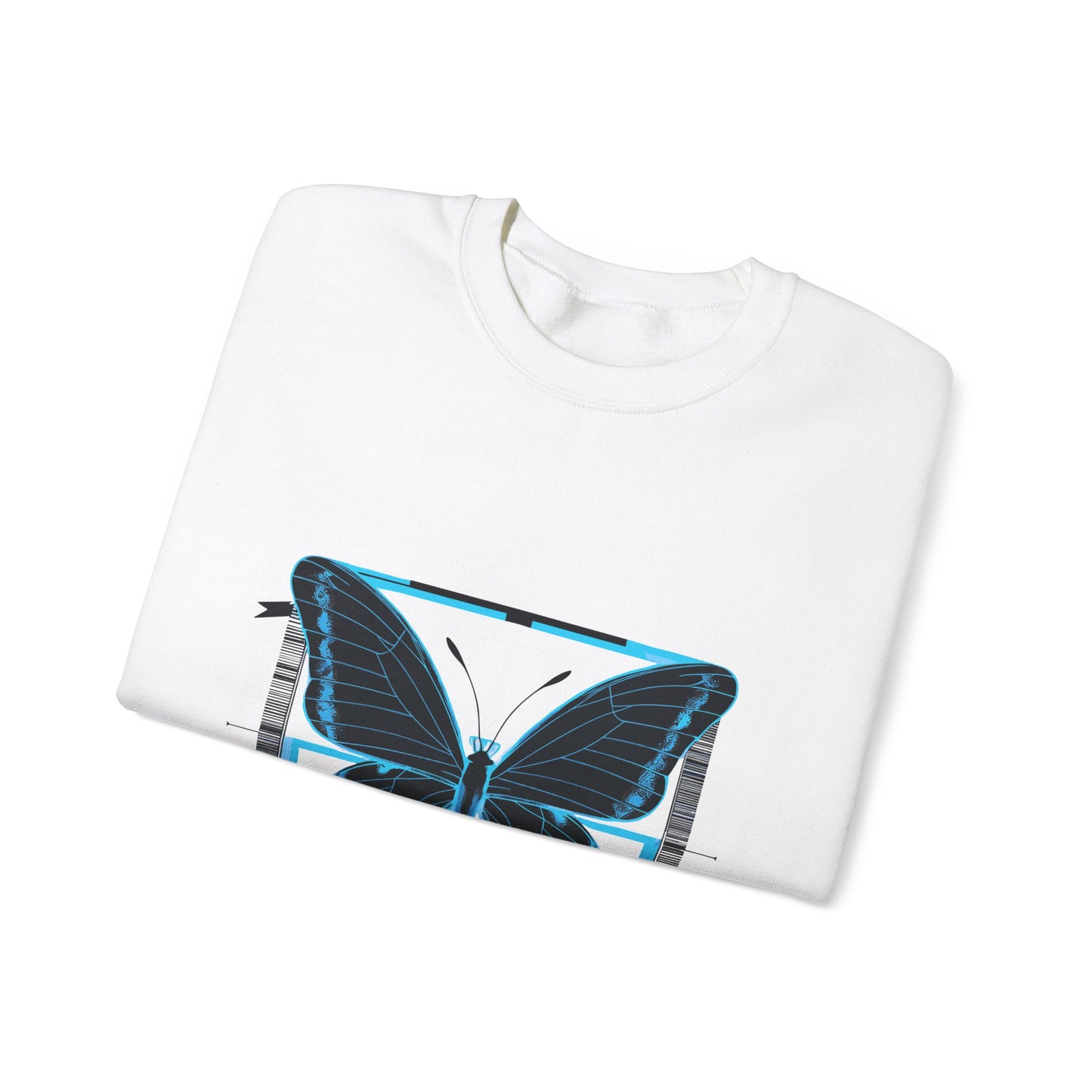 Stylish Butterfly Graphic Unisex Sweatshirt - Dream in Color