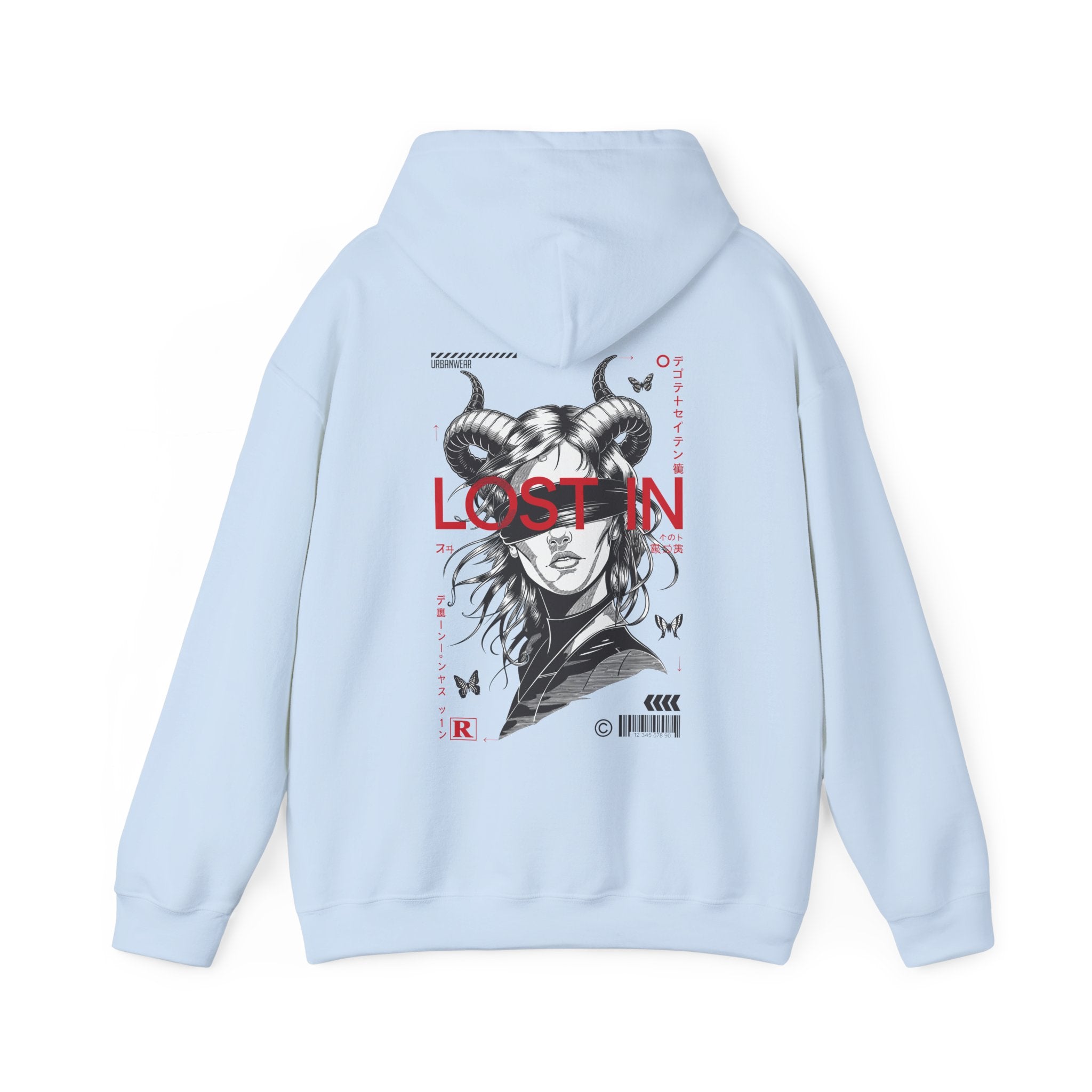 Lost in Vibes Unisex Hooded Sweatshirt