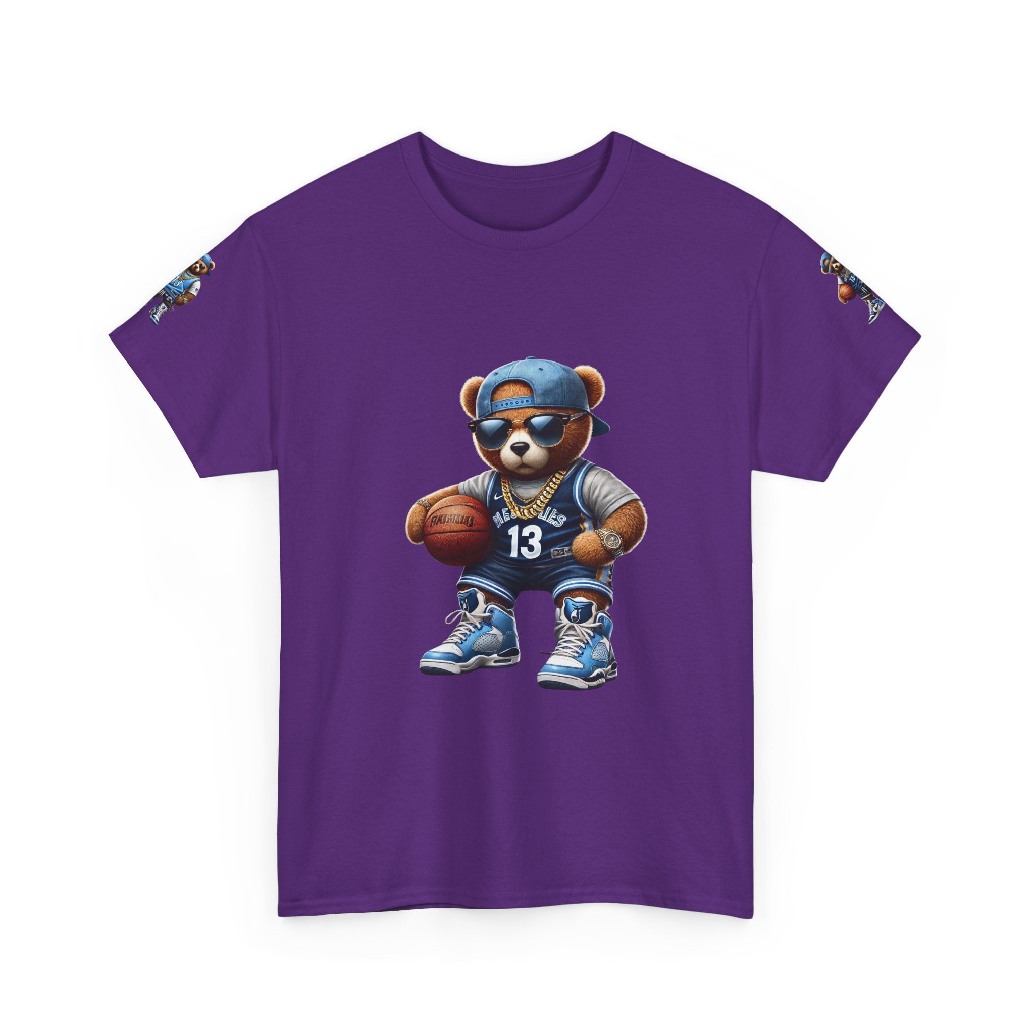 Basketball Teddy Unisex Heavy Cotton Tee