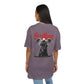 Gothic Angel Unisex Heavy Oversize Tee - 'Suffer' Graphic T-Shirt