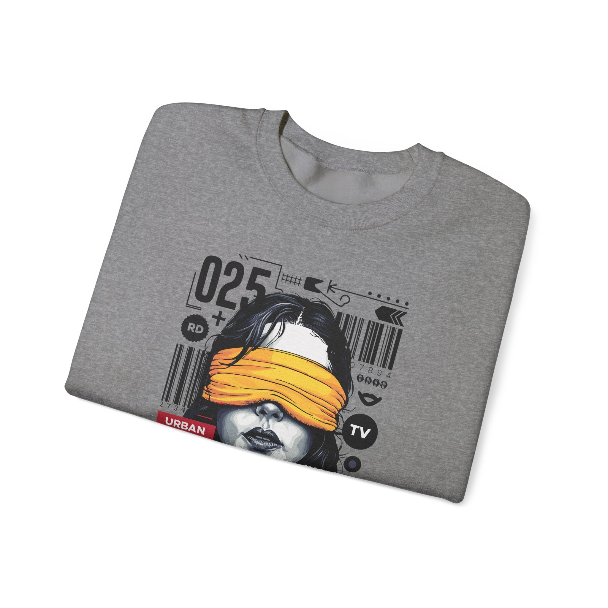 Urban Don’t Look Crewneck Sweatshirt - Unisex Heavy Blend™