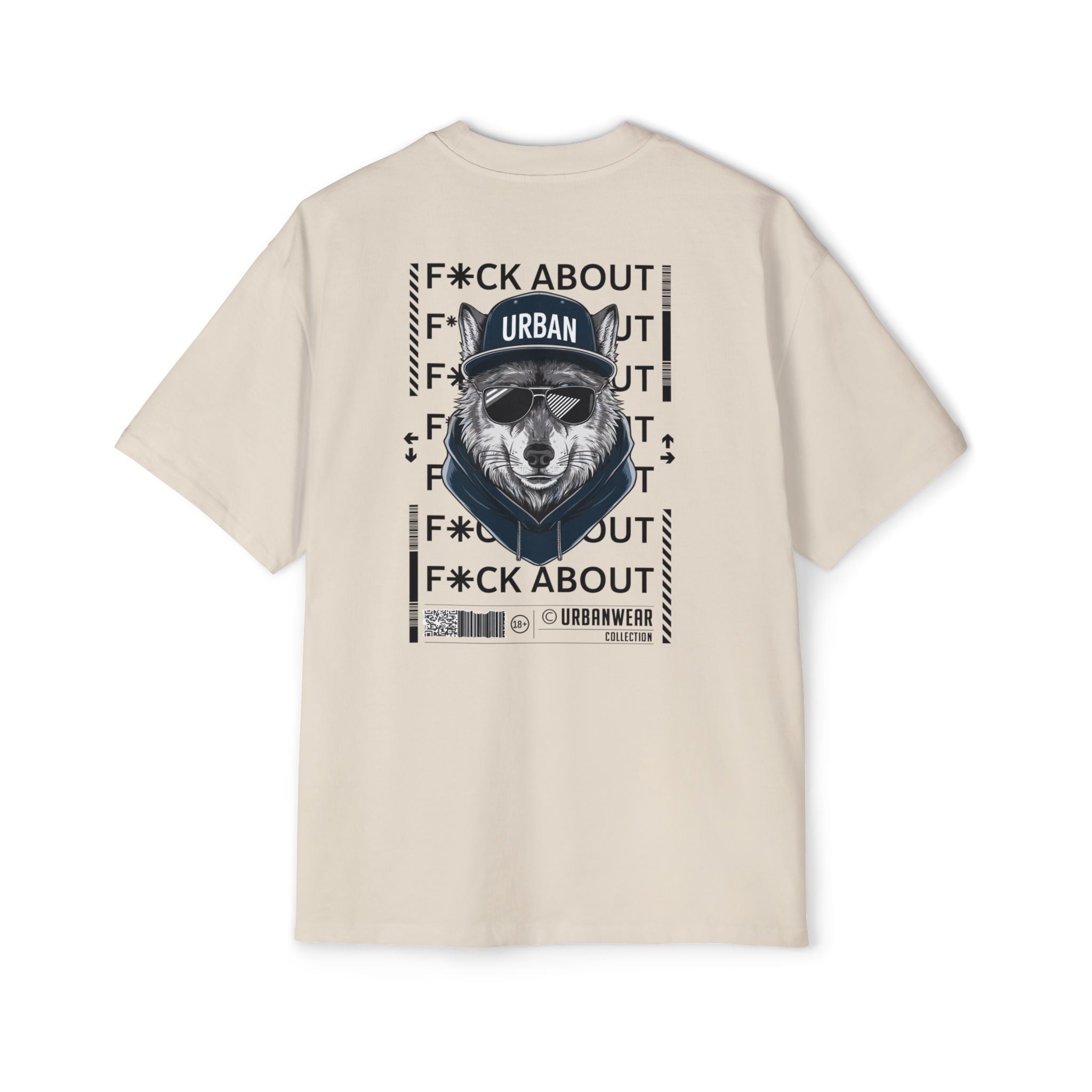 Urban Graphic Oversized Tee - Bold Statement T-Shirt