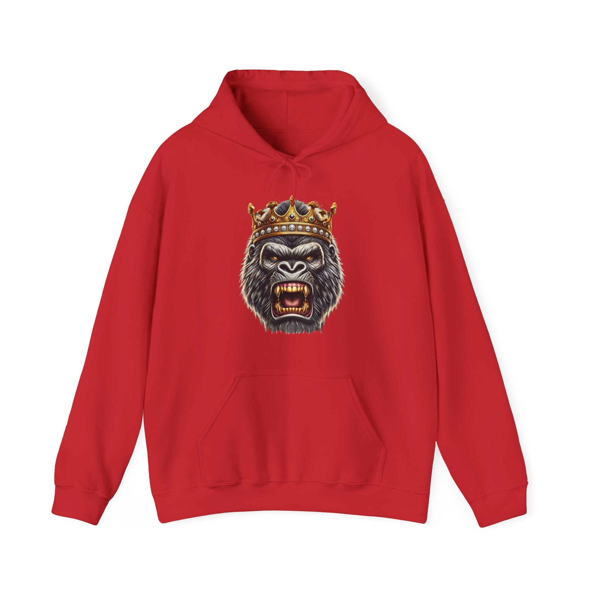 Angry Gorilla King Unisex Hoodie