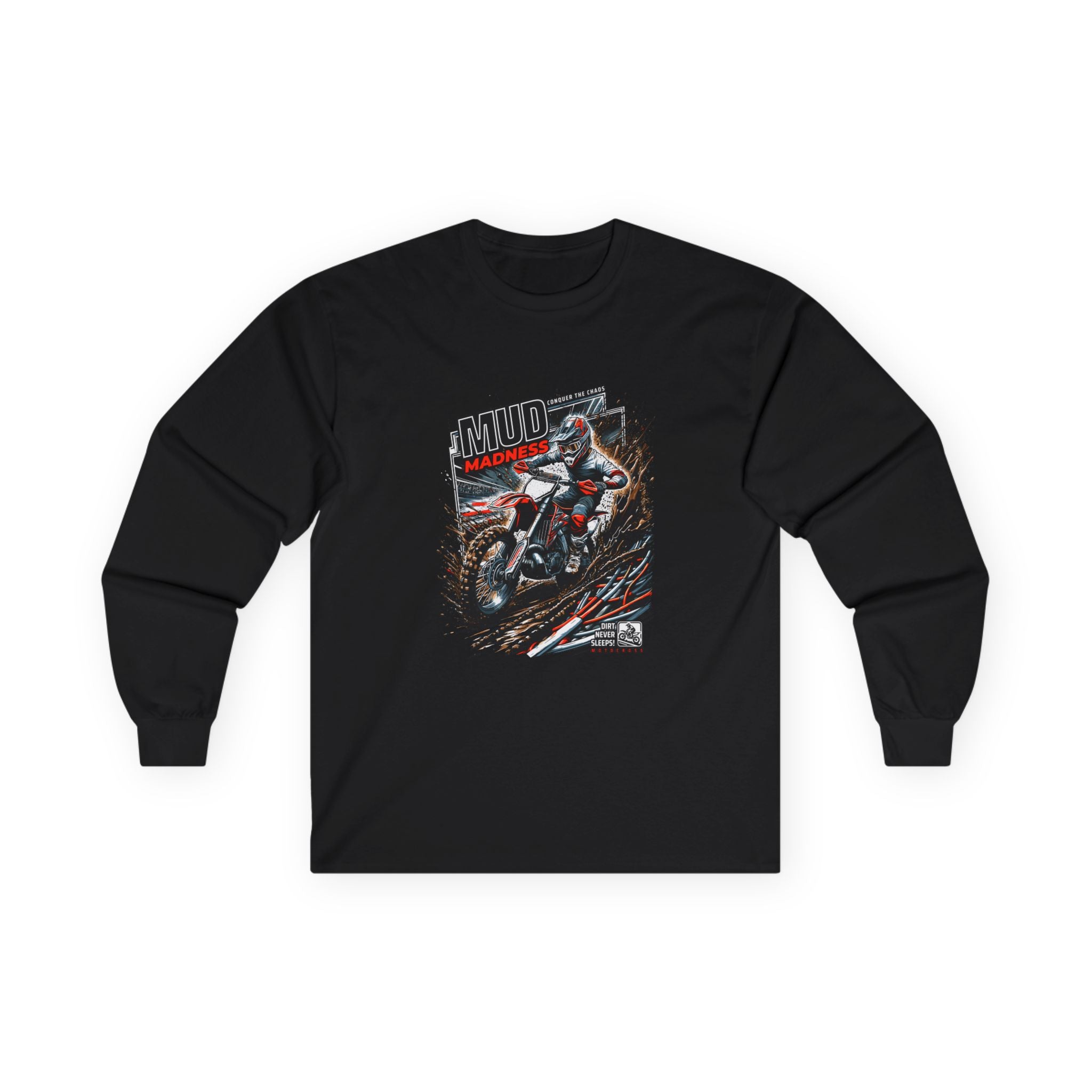 Mud Madness Long Sleeve Tee - Perfect for Outdoor Enthusiasts