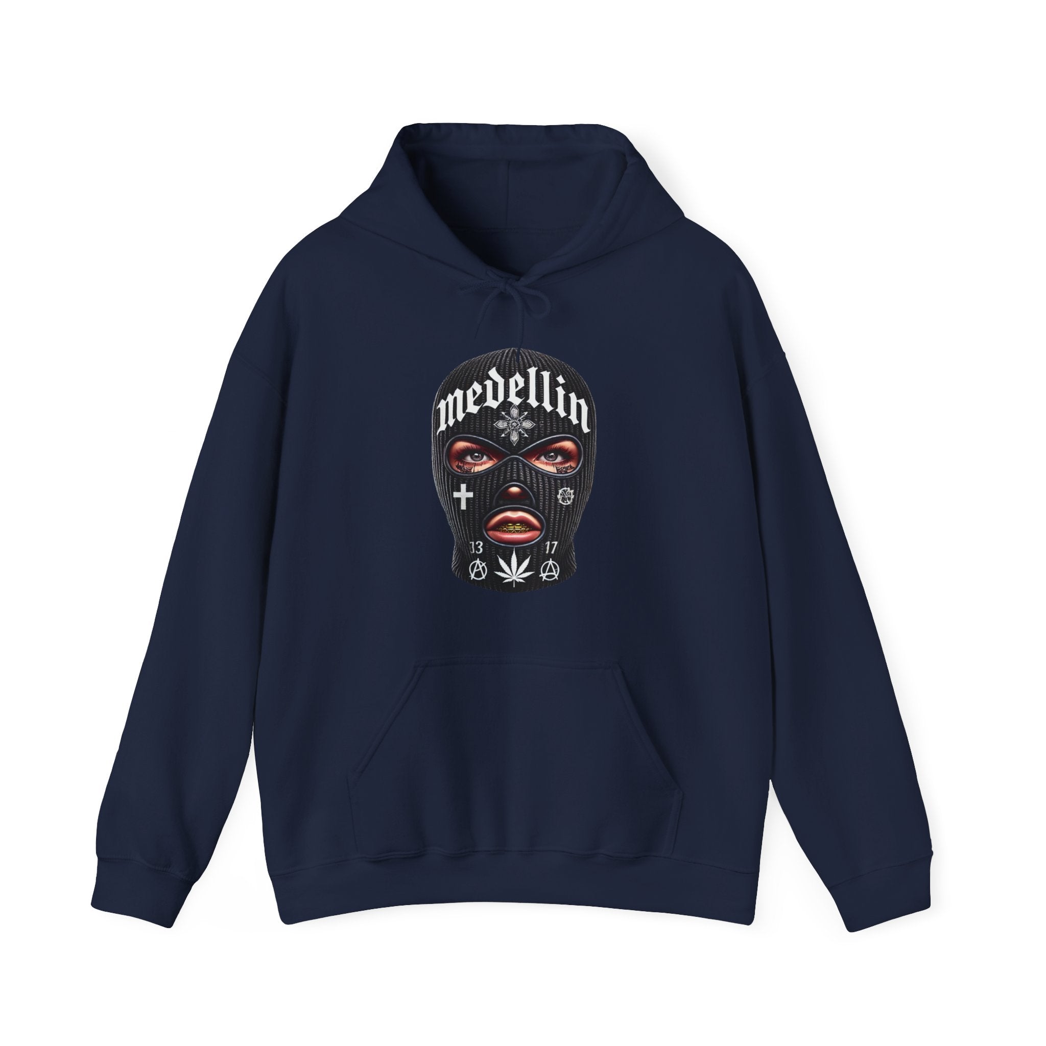 Anarchy Ski Mask Girl Unisex Hoodie