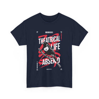 Theatrical Life Unisex Heavy Cotton Tee - Stylish Graphic T-Shirt for Creative Souls