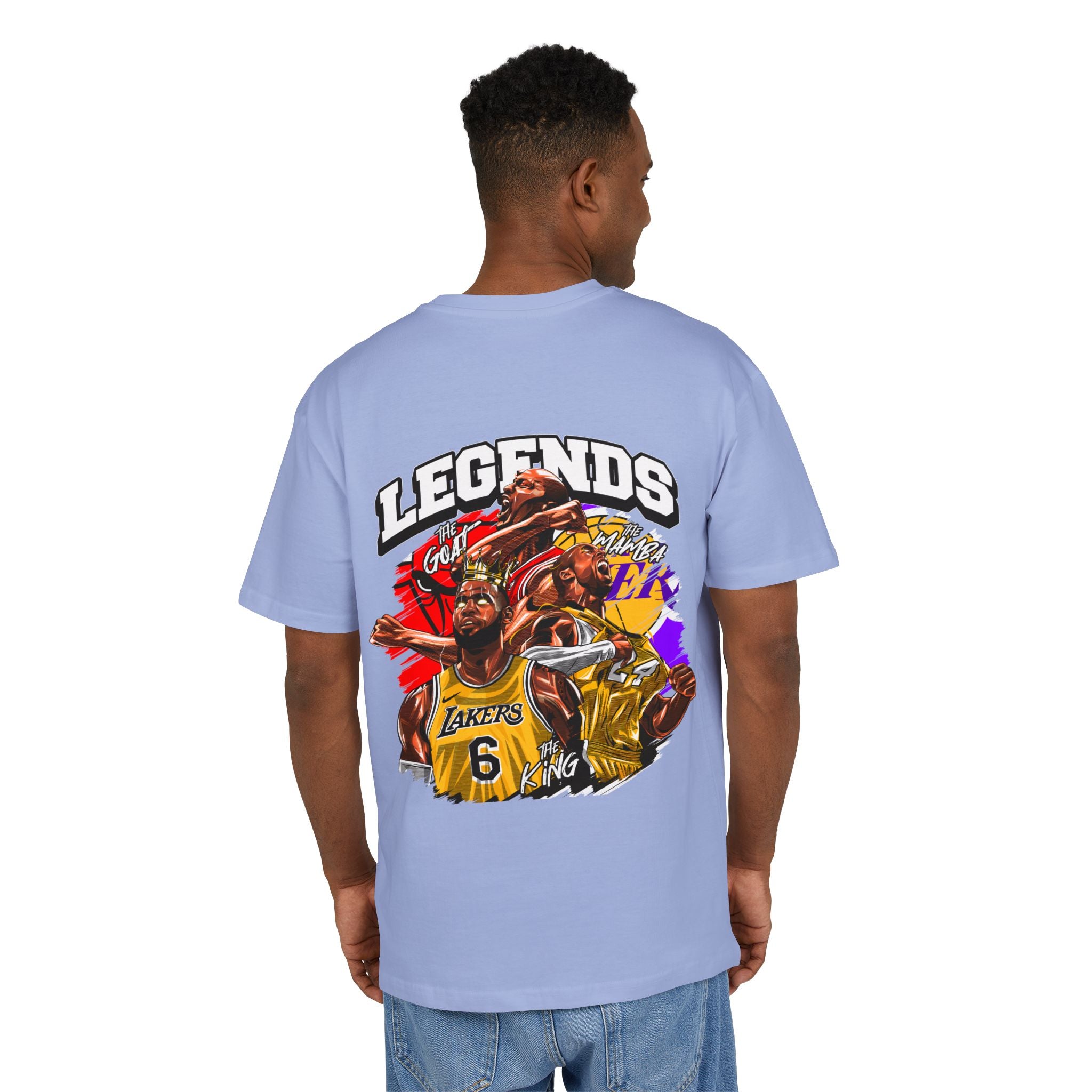 Trio Legends Unisex Heavy Oversize Tee