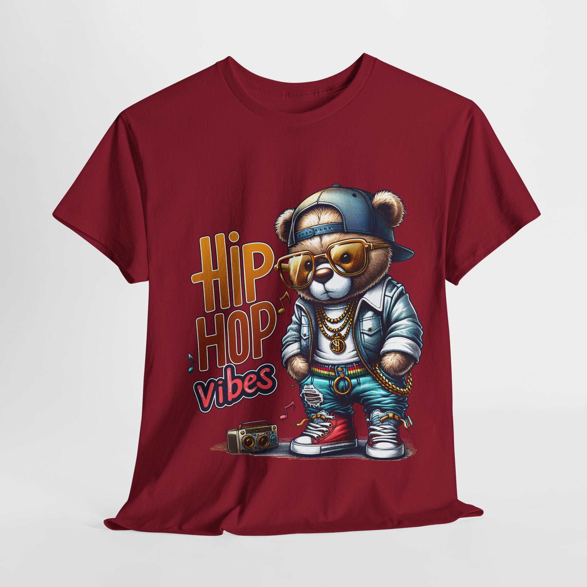 Hip Hop Vibes Unisex Heavy Cotton Tee