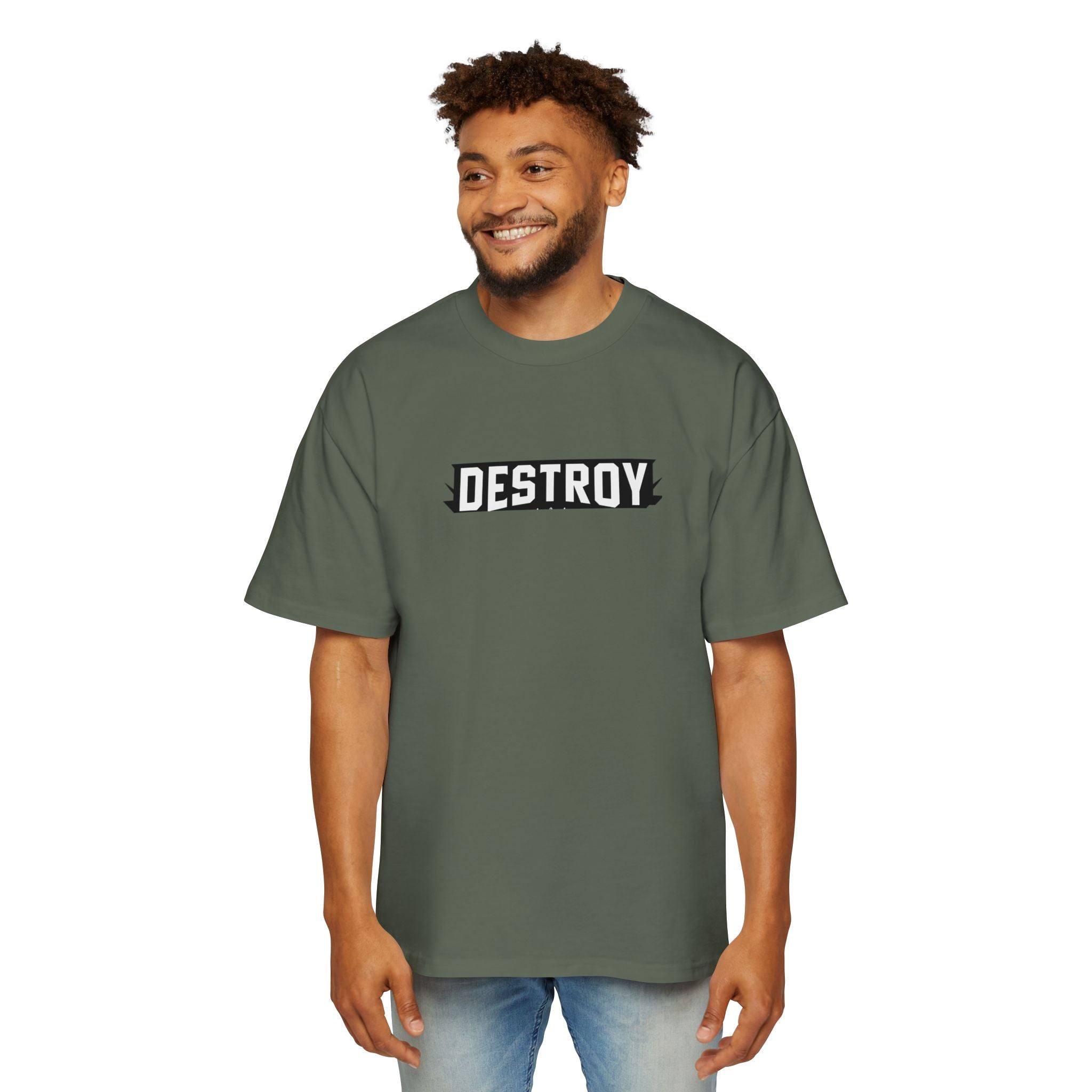 Urban Graphic Tee - "DESTROY MY TRUST" Skull Design