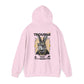 Unisex Heavy Blend™ Hooded Sweatshirt - 'Trouble' Bunny Design