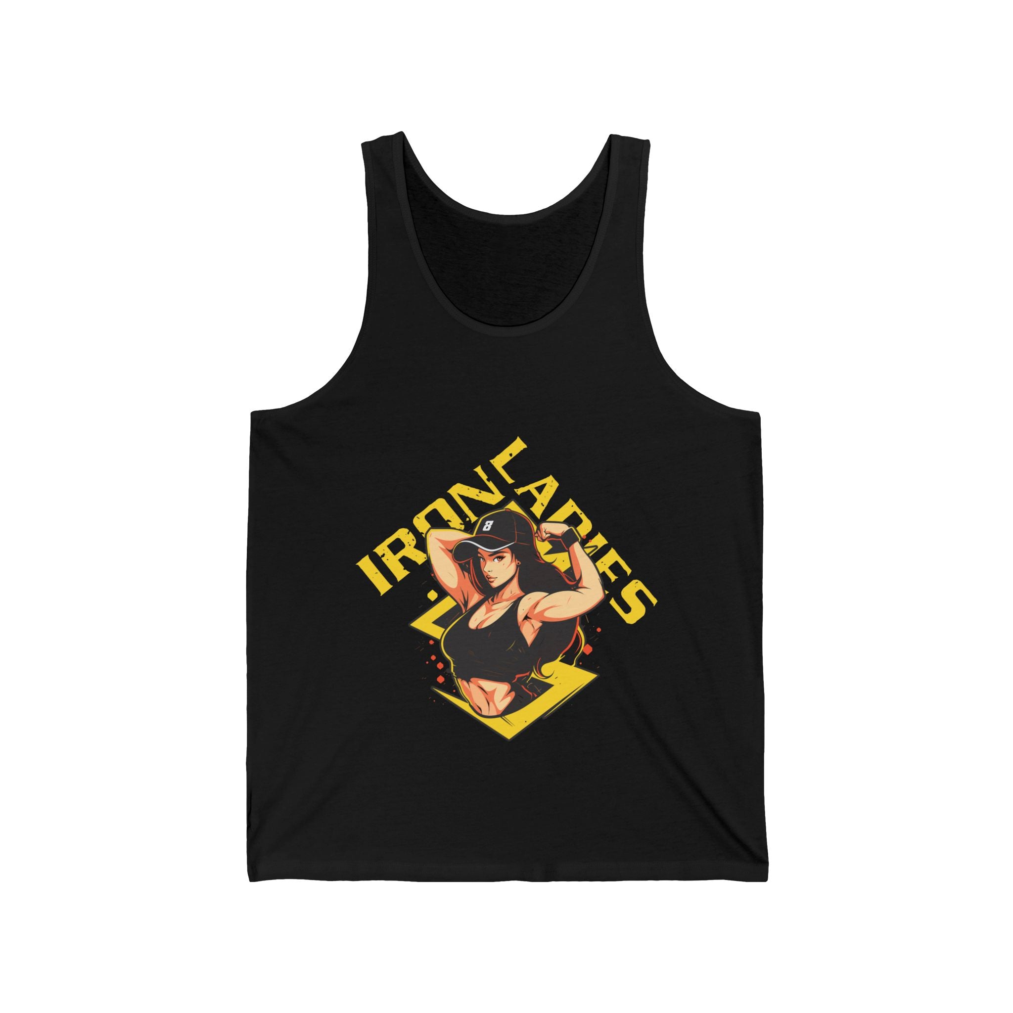 Iron Ladies Unisex Jersey Tank - Empowering Workout Apparel