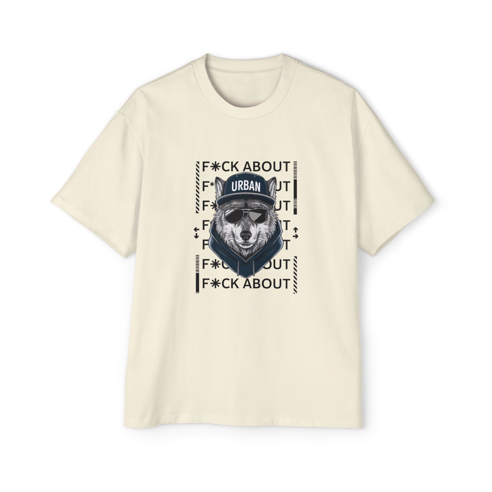 Urban Graphic Oversized Tee - Bold Statement T-Shirt