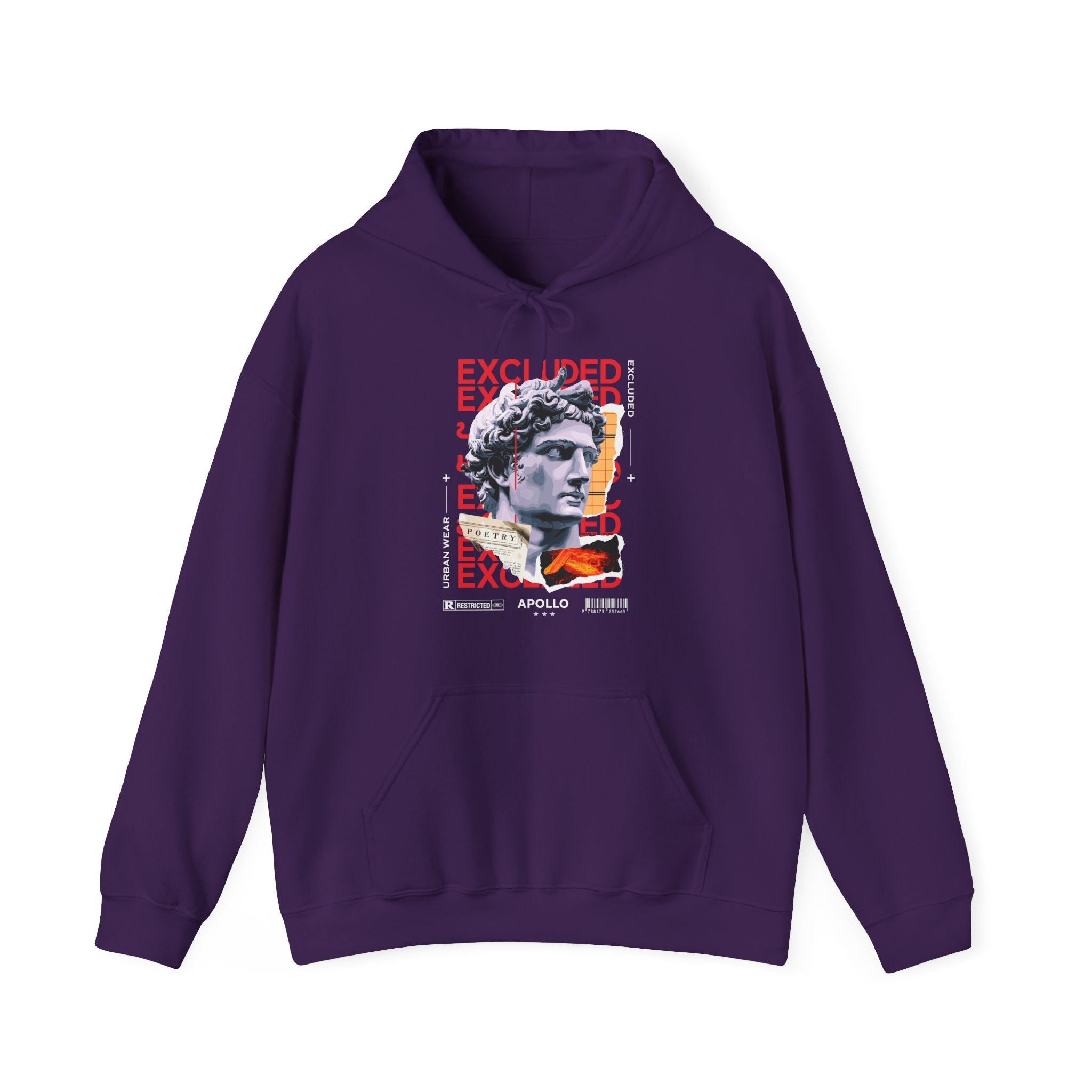 Artistic Apollo Hoodie  Excluded Design for Creative Souls