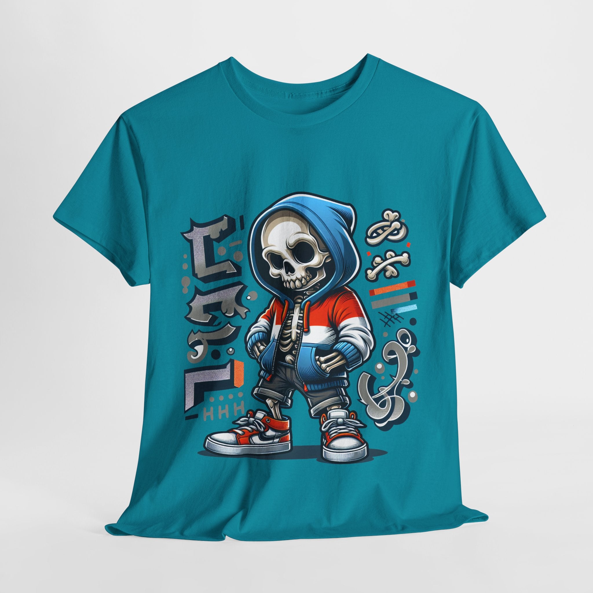 Trendy Streetwear SkullBoy Unisex Heavy Cotton Tee