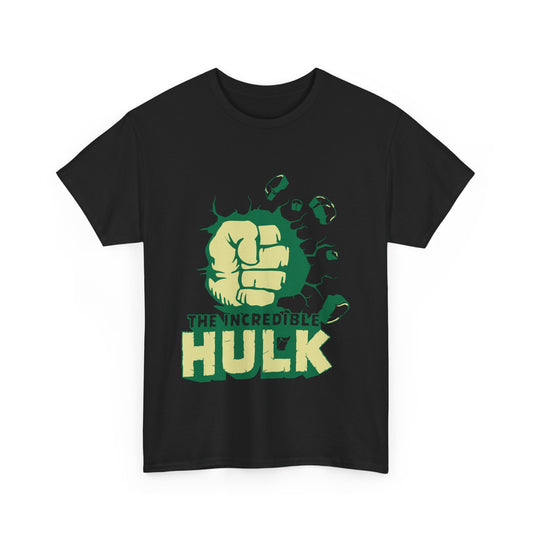 Unisex Heavy Cotton Tee - The Incredible Hulk Graphic Shirt