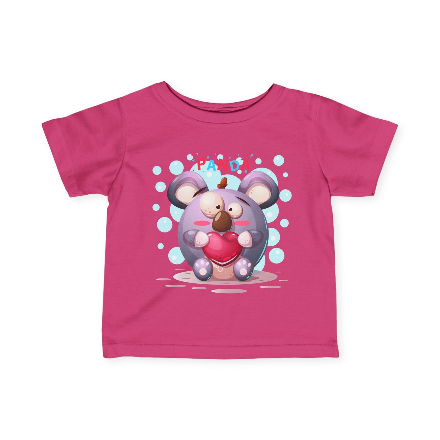 Cute Panda Infant Tee - Adorable Baby T-Shirt for Little Ones