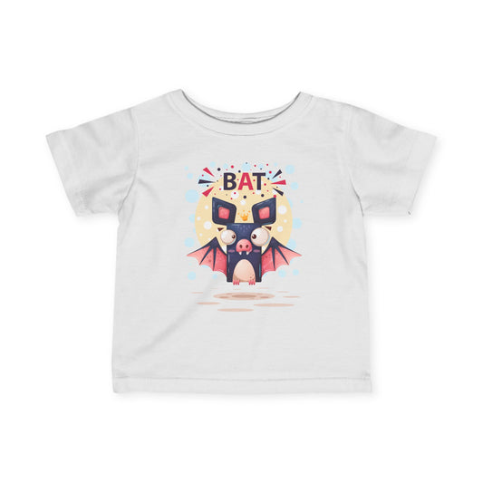 Cute Bat Infant T-Shirt – Adorable Halloween Tee for Little Ones