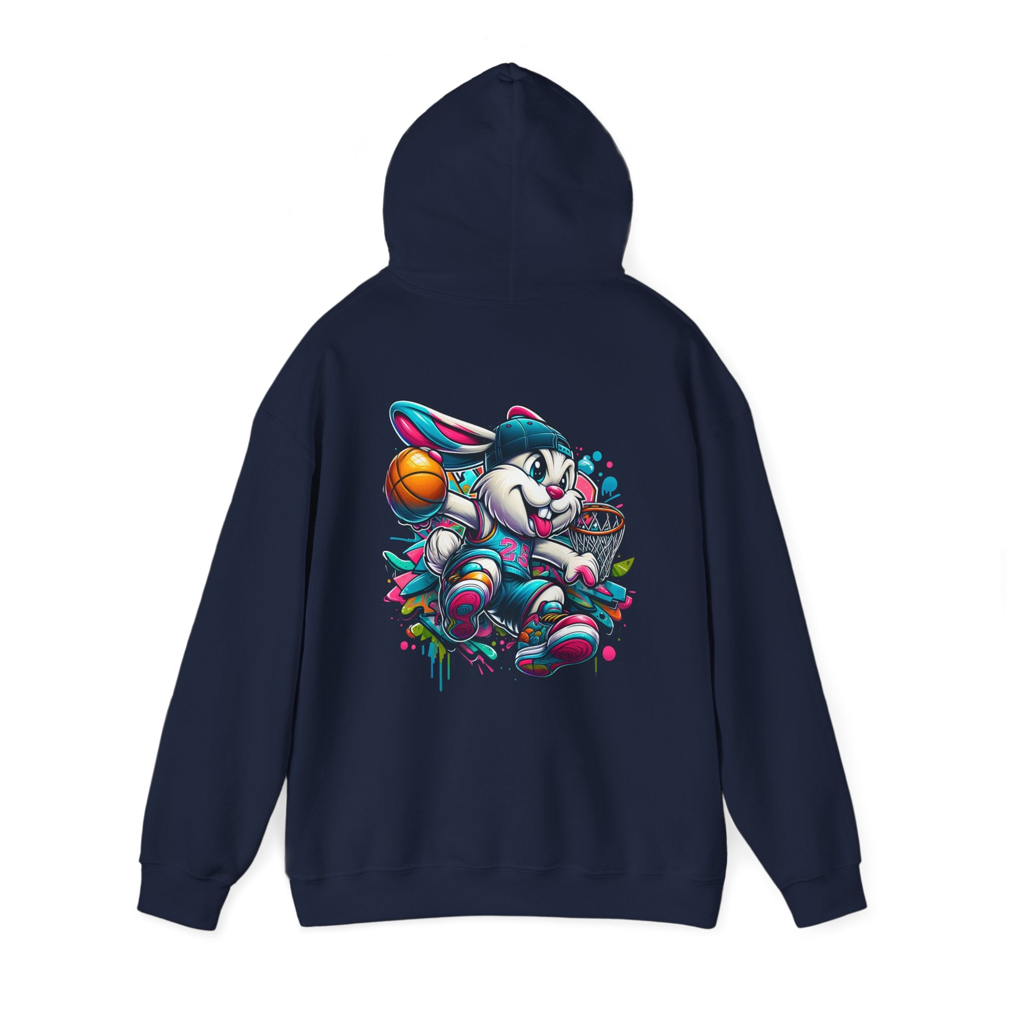 Basketball Bunny Boy Unisex Hoodie