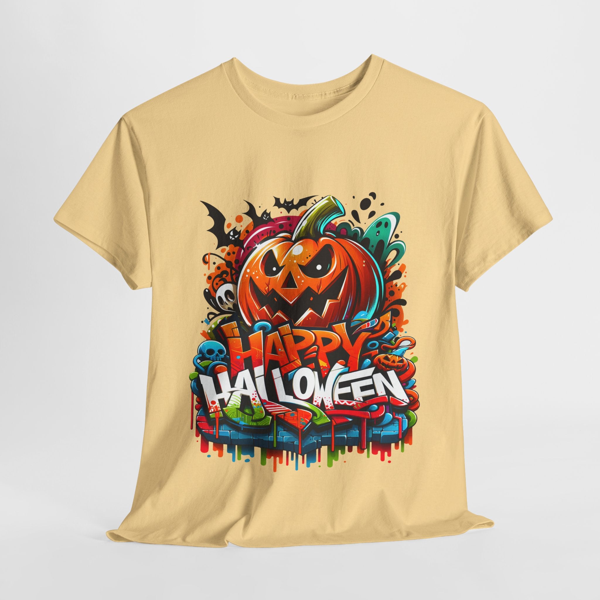 Happy Halloween Unisex Heavy Cotton Tee