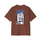 Heavy Oversized Tee with 'SAVAGE' Graphic - Streetwear Vibe