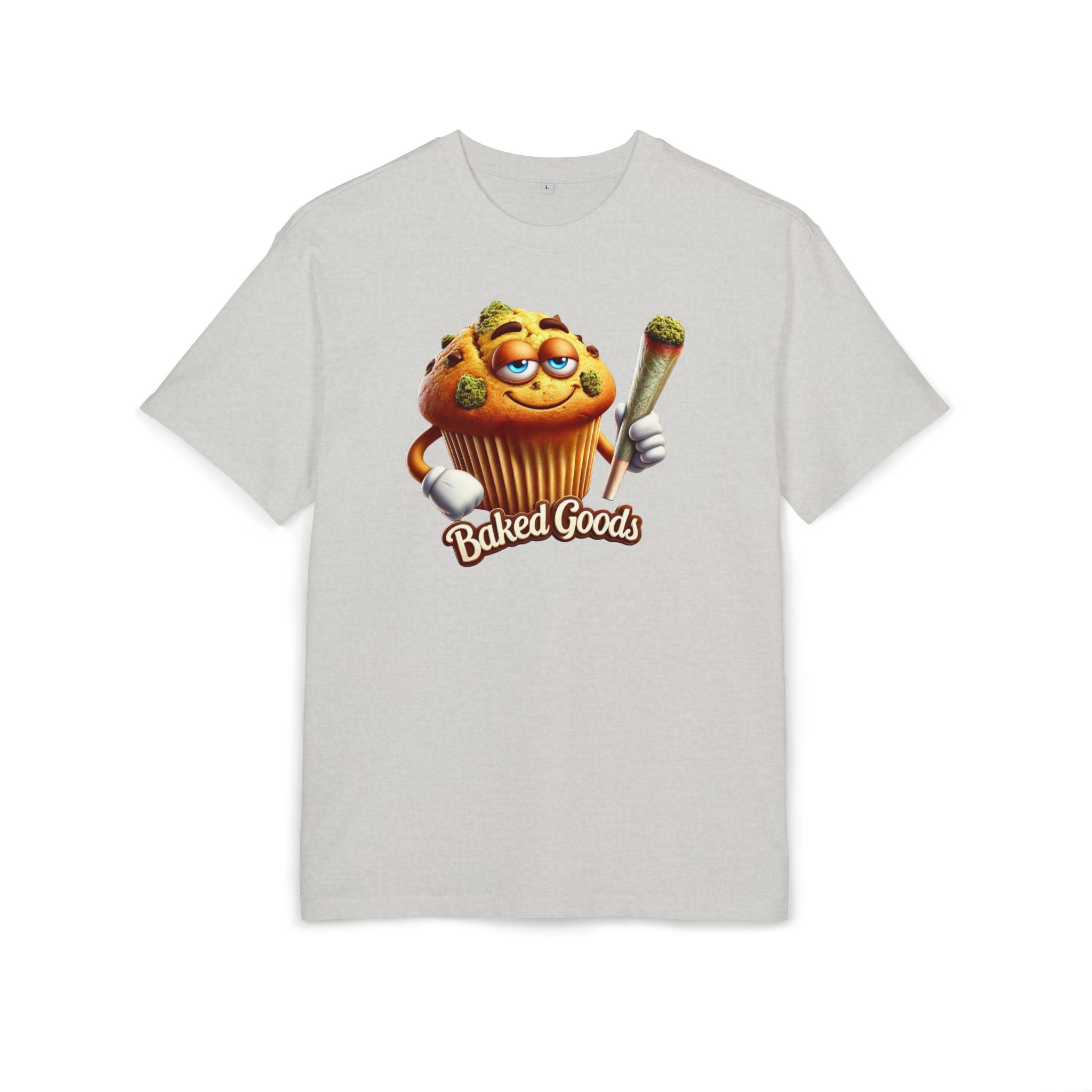 Baked Goods Muffin Unisex Heavy Oversize Tee