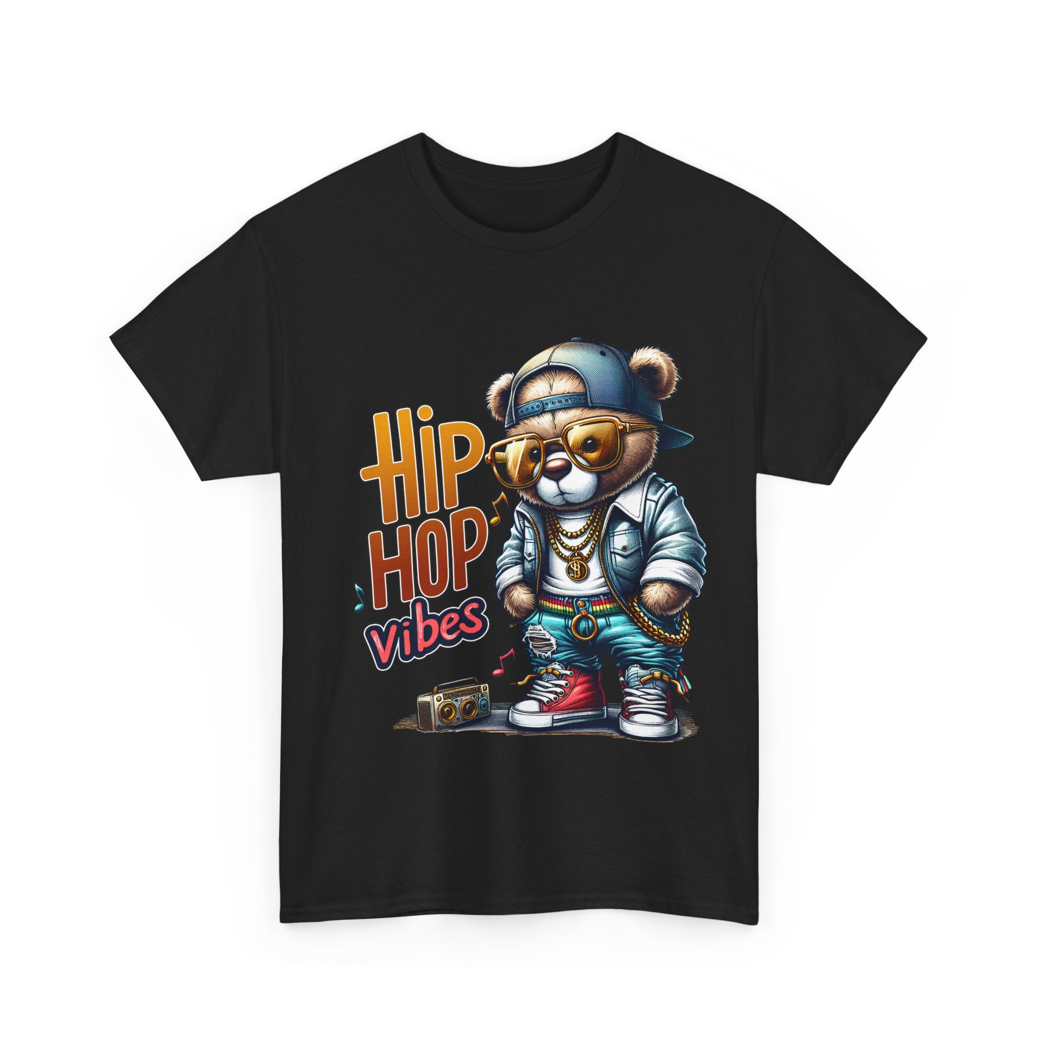 Hip Hop Vibes Unisex Heavy Cotton Tee