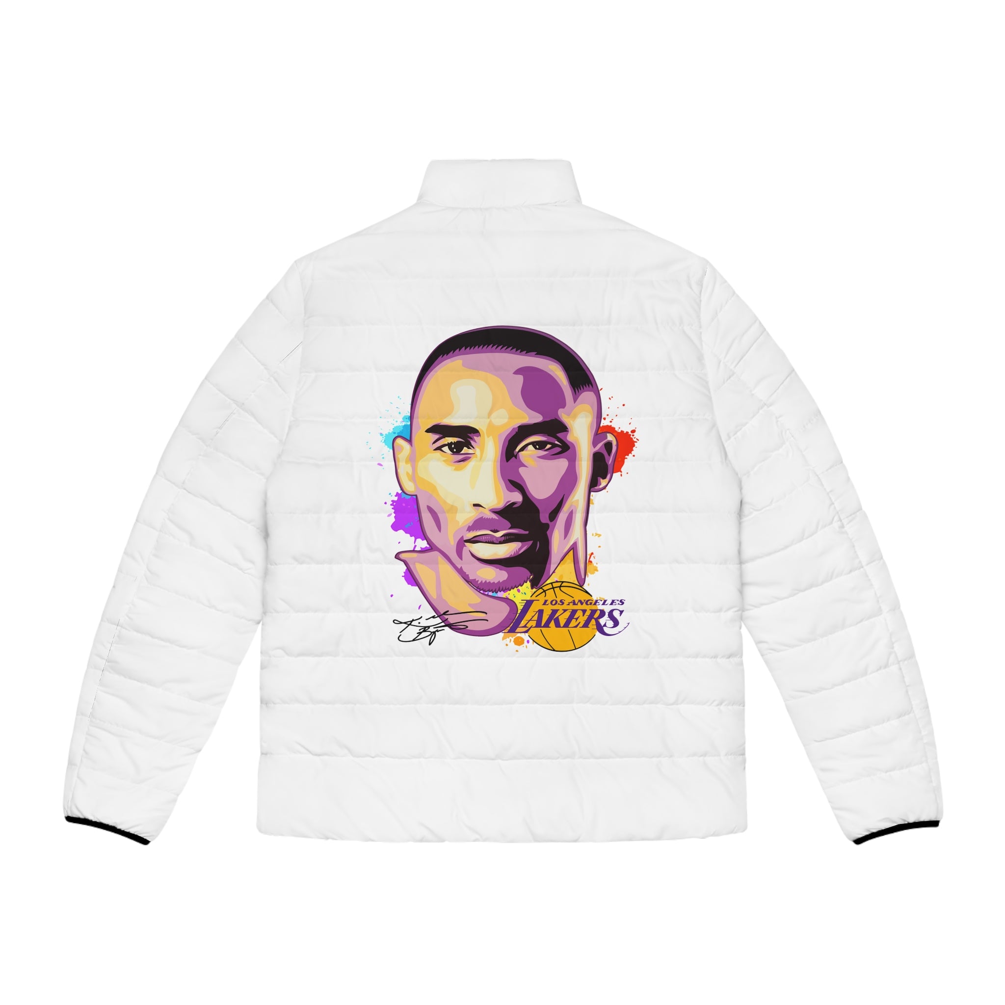 Men's Puffer Jacket - Kobe Lakers Inspired Design