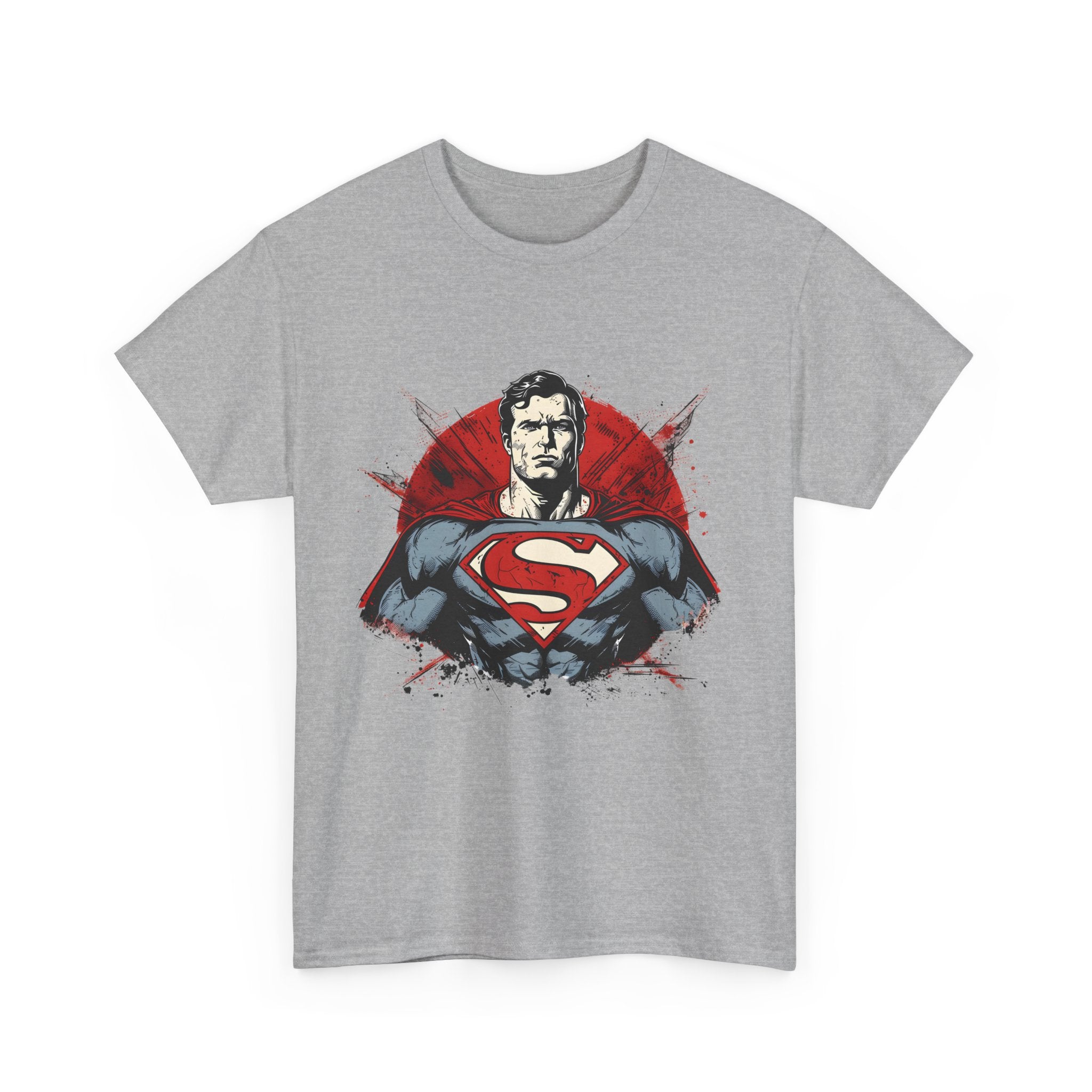 Superhero Superman Unisex Heavy Cotton Tee