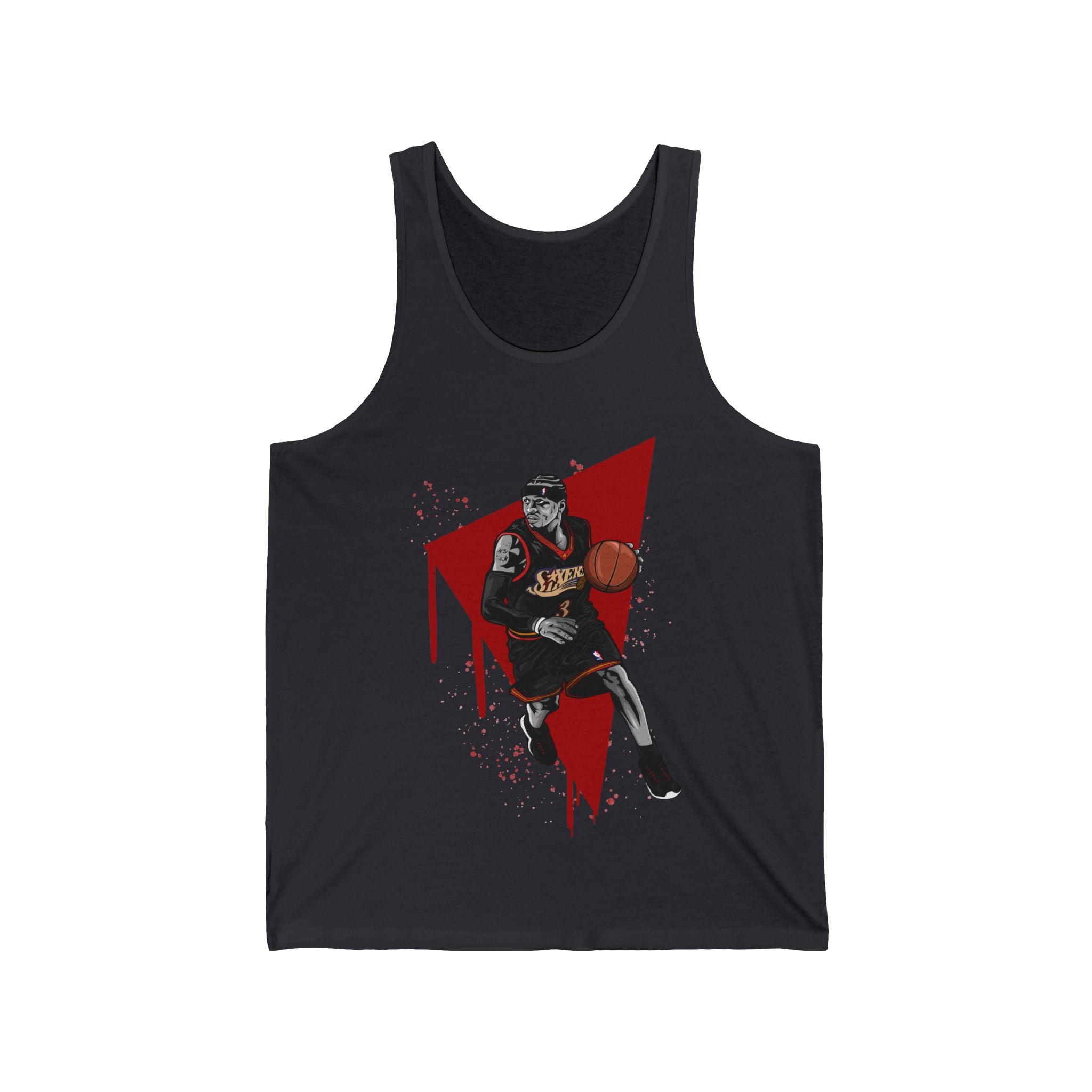 A Iverson Cool Basketball Jersey Tank Top