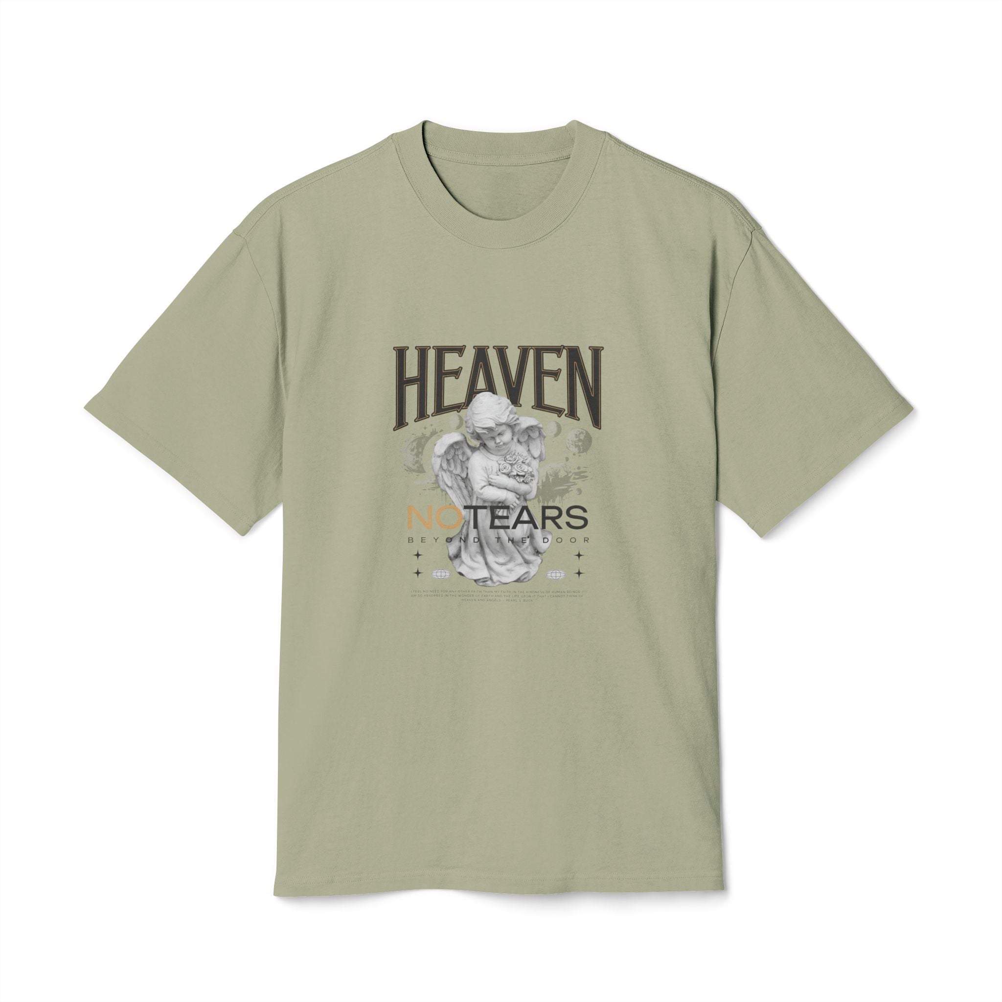 Unisex Heavy Faded Tee - Heaven No Tears Graphic T-Shirt